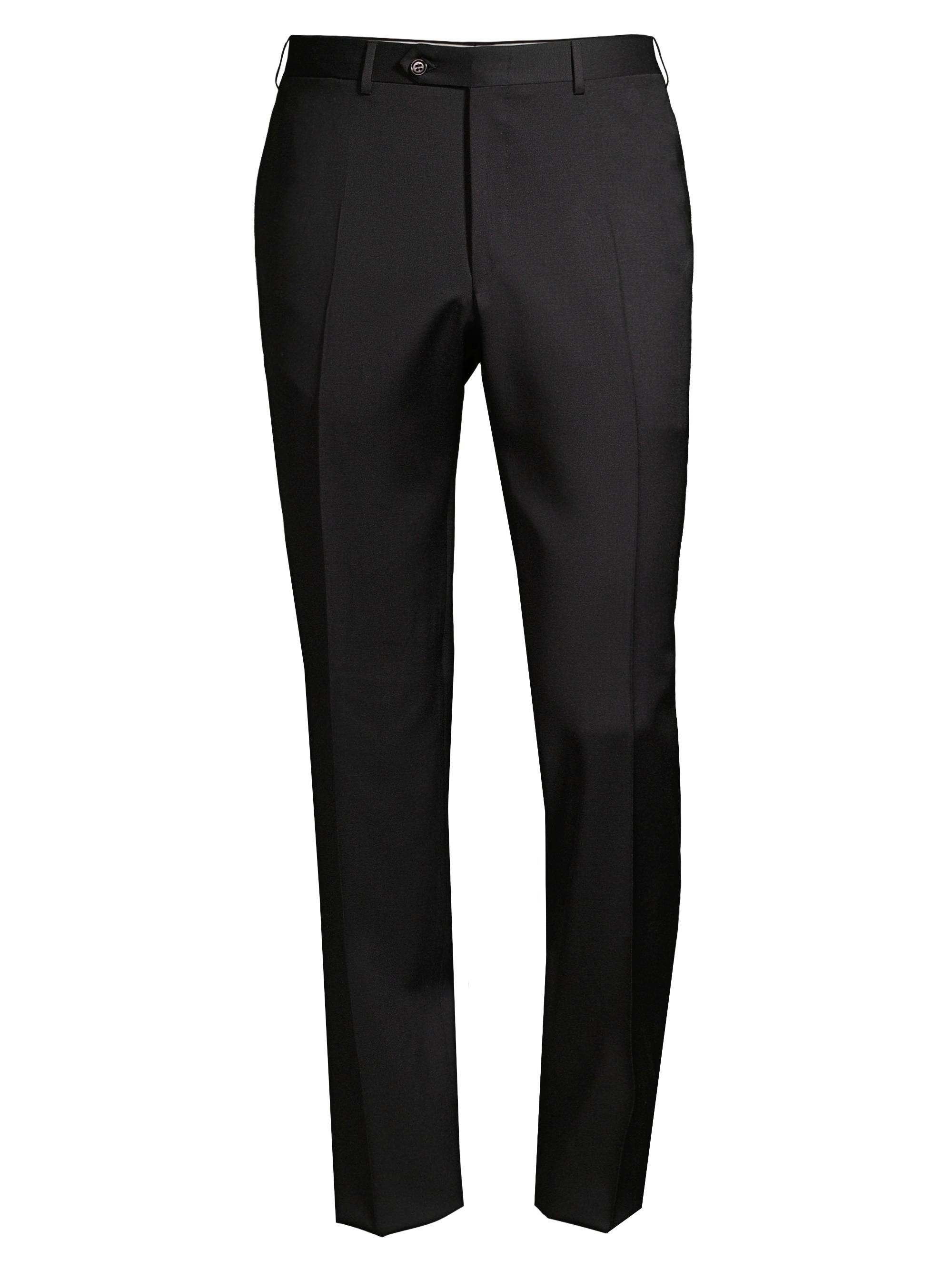 Canali Men's Wool Trousers - Black
