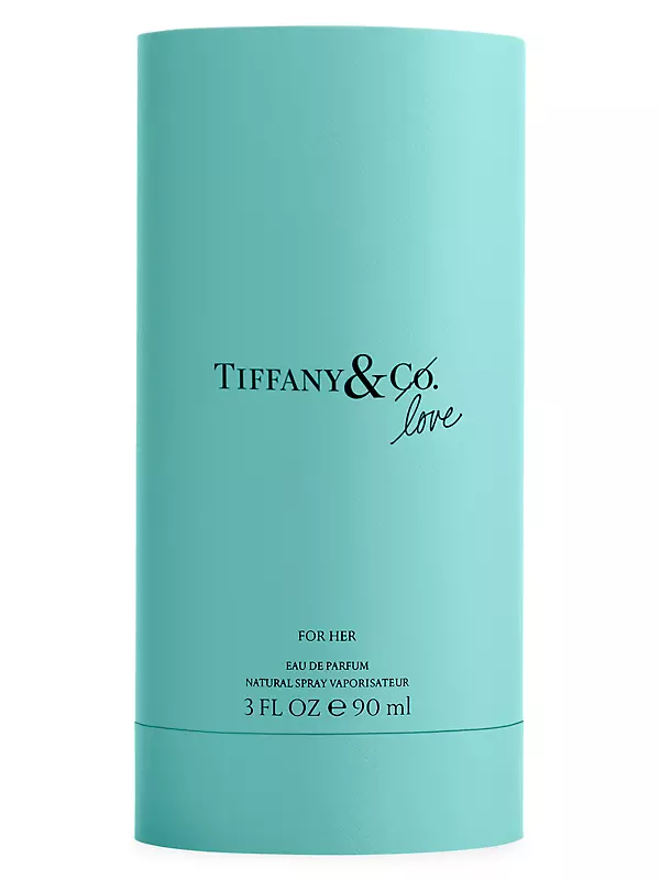Tiffany & Co. Love Eau De Parfum Spray for Women, Floral Woody, 3 Oz