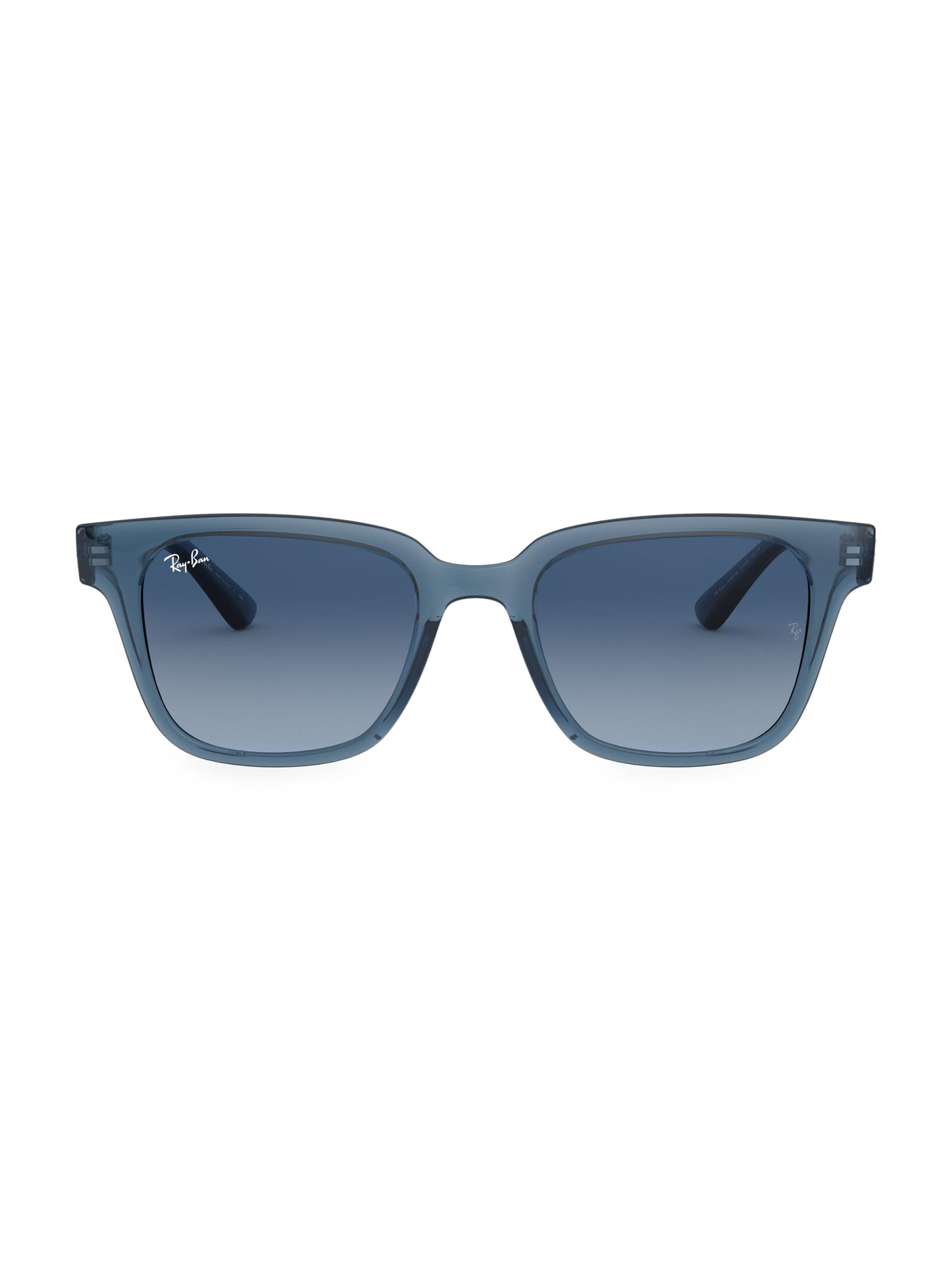 Ray-Ban Men's RB4323 51MM Square sunglasses - Blue