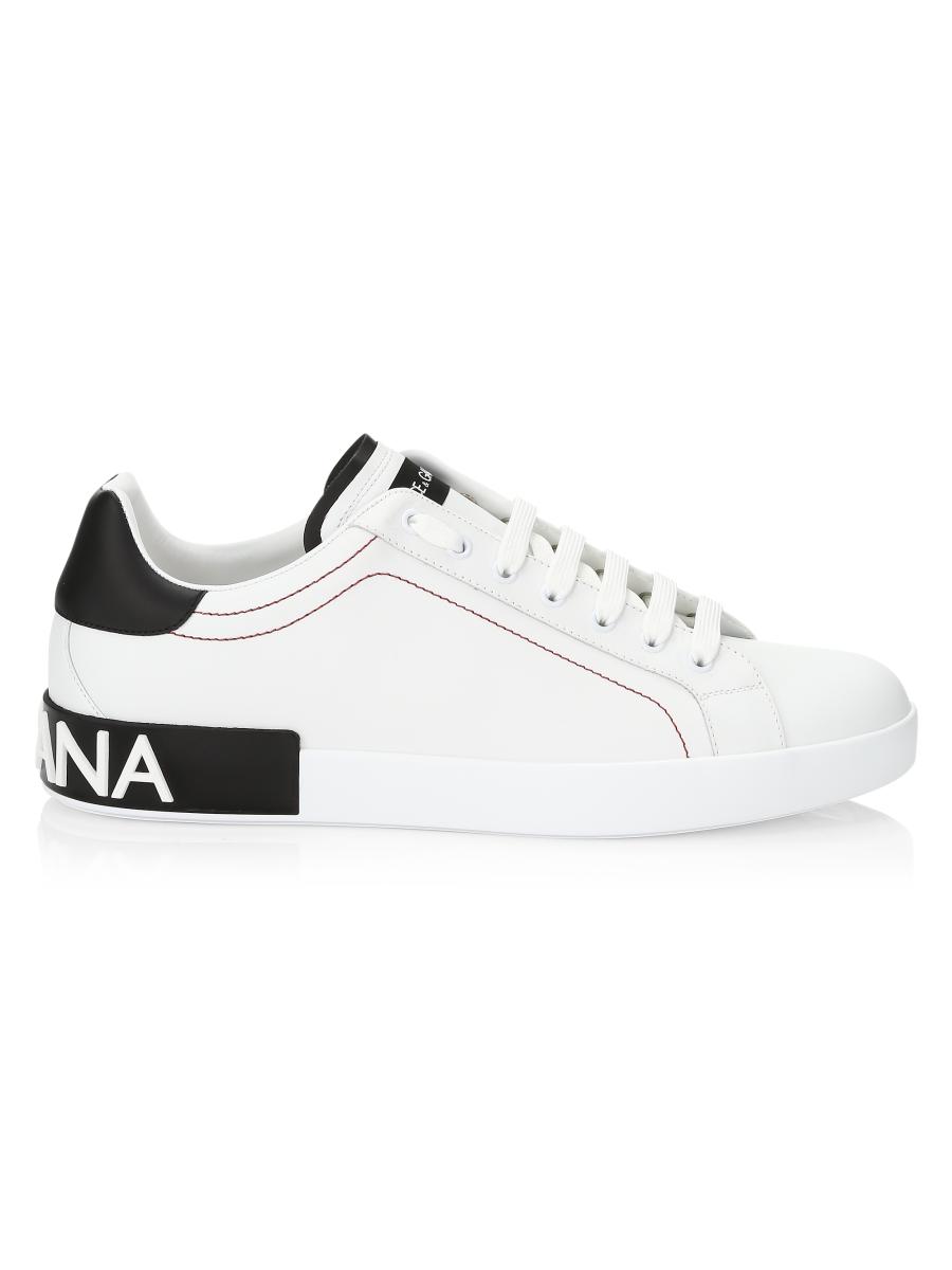 【送料&関税込】Dolce & Gabbana Portofino Leather Low-to Dolce & Gabbana Leather Portofino Sneakers | Harrods US