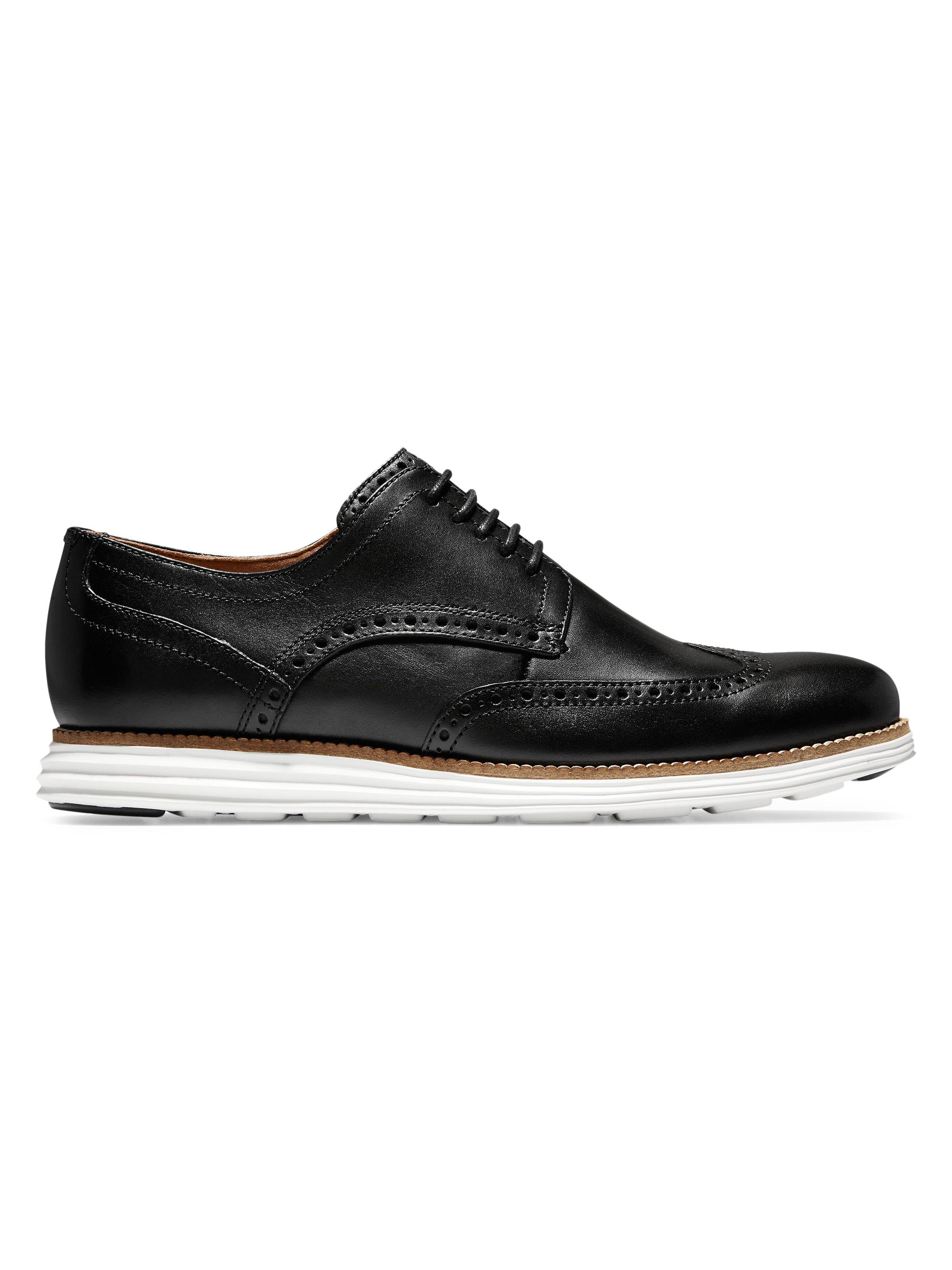 Cole Haan Men's Original Grand Wingtip Oxford Shoes - Black