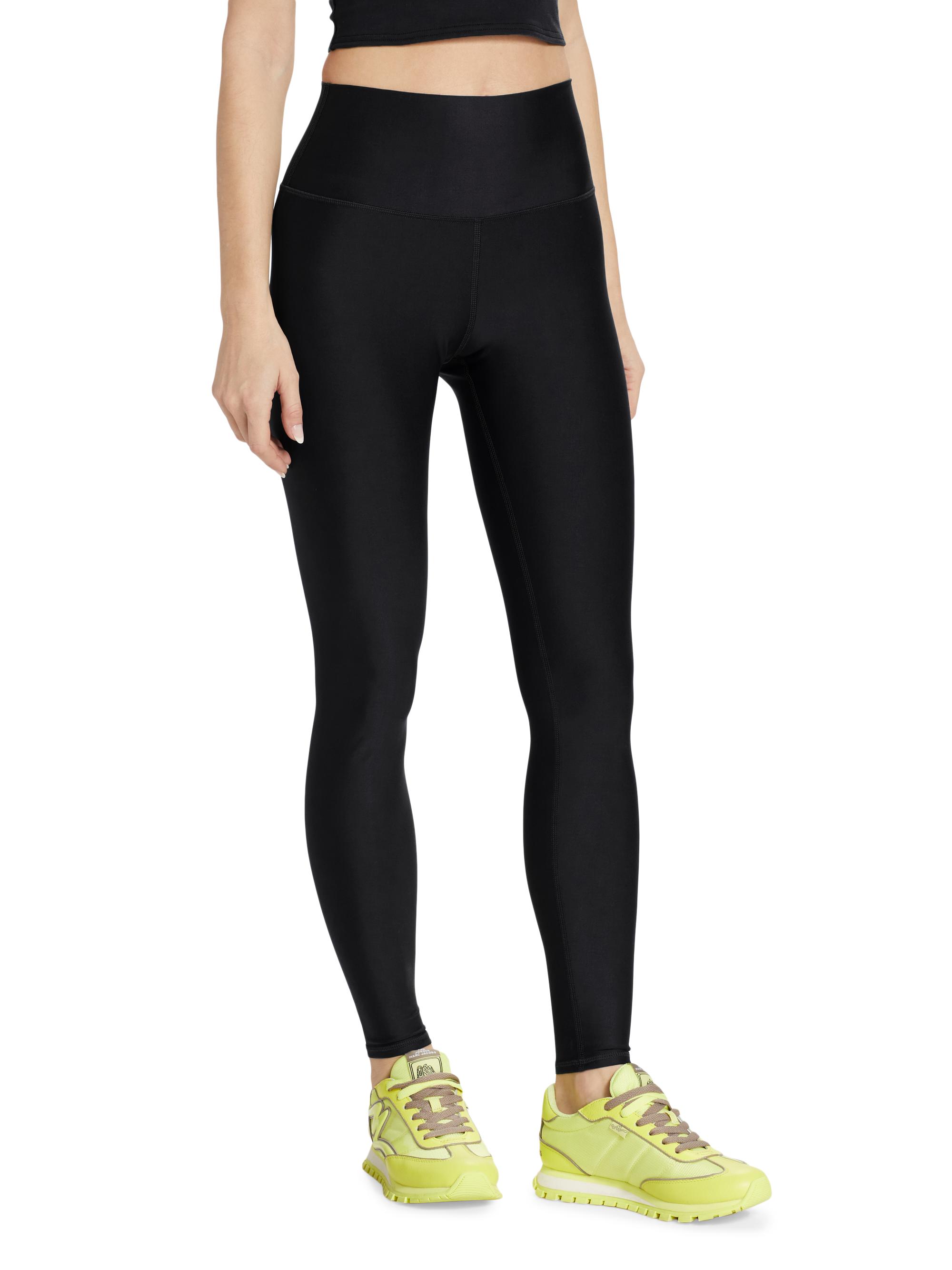 【新品未使用タグ付き‼️】alo yoga ネイビー　XSサイズ Alo Yoga High-Waist Airbrush Leggings | Saks Fifth Avenue