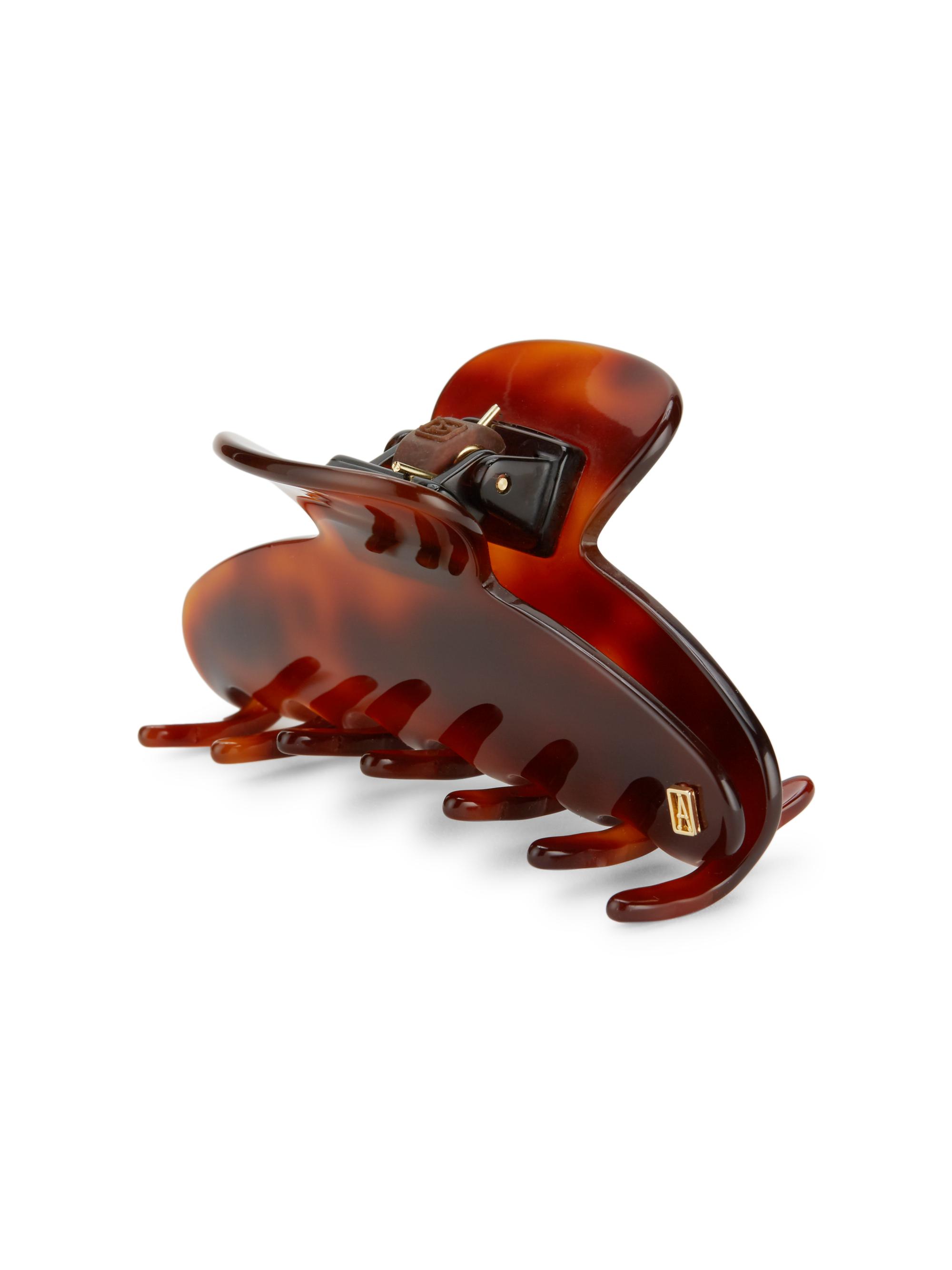 Alexandre de Paris Women's  Timeless Hair Jaw Clip - Tortoise