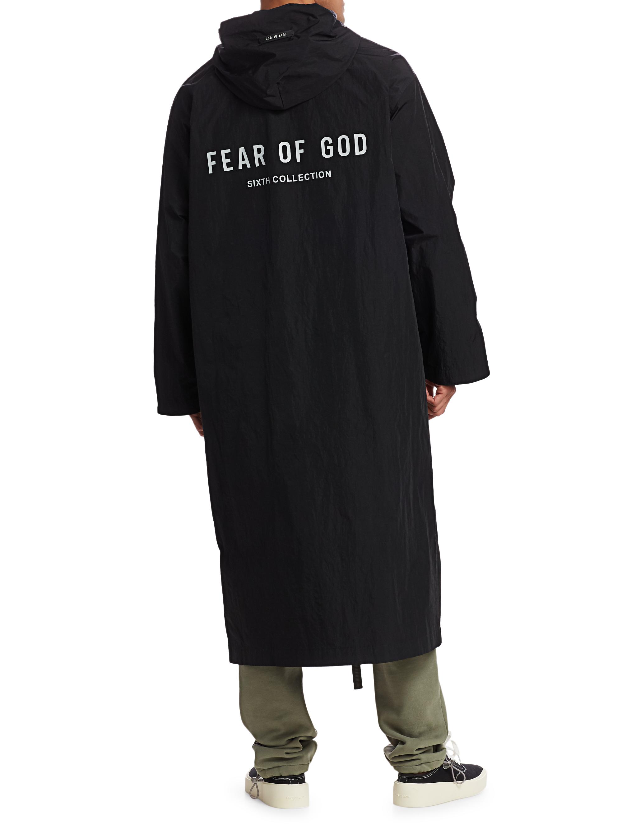 Top fear of god nylon rain jacket Flash Sales