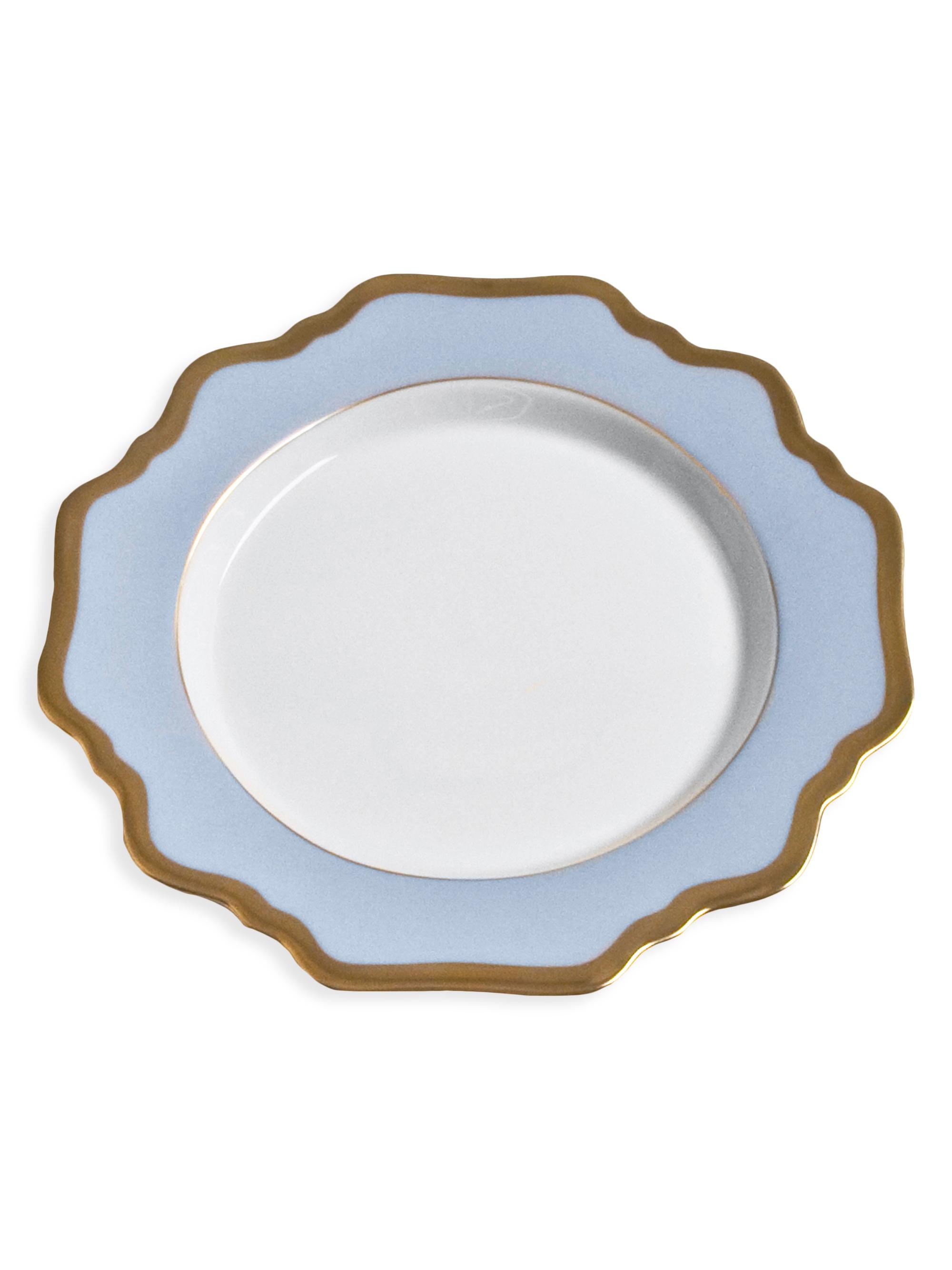 Anna Weatherley Anna's Palette Porcelain Bread & Butter Plate - Sky Blue