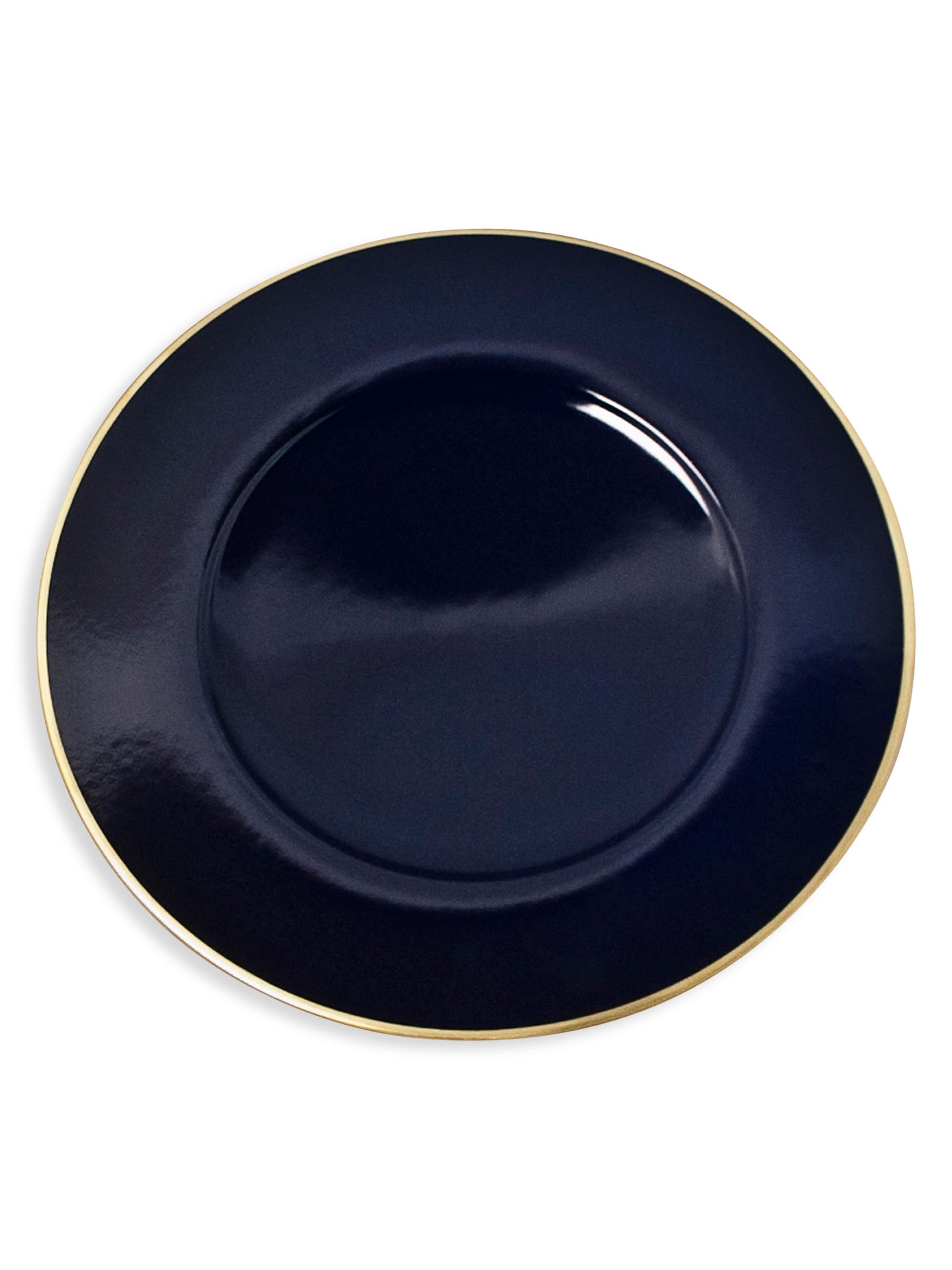 Anna Weatherley Porcelain Charger - Cobalt