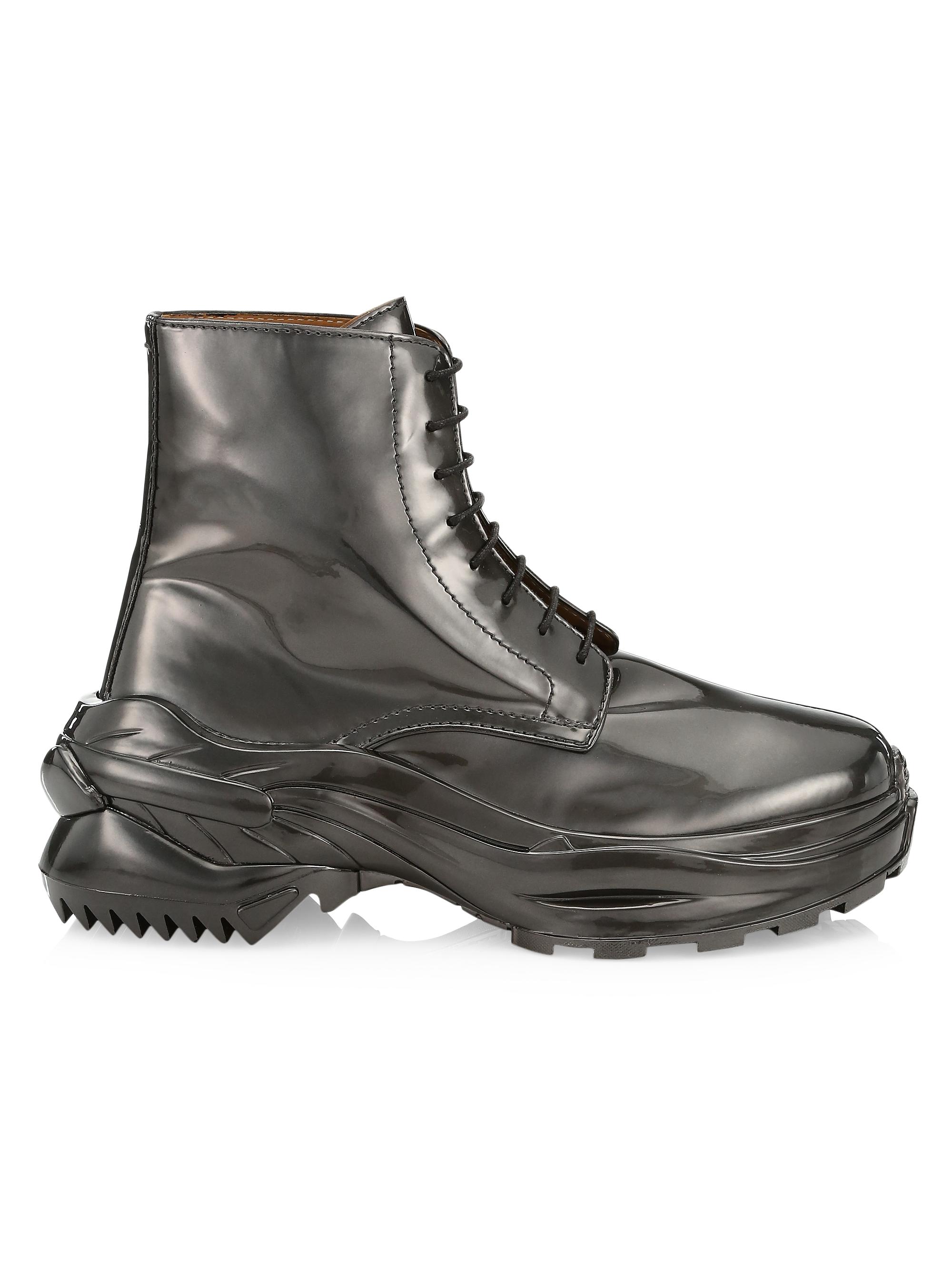 maison margiela combat boots