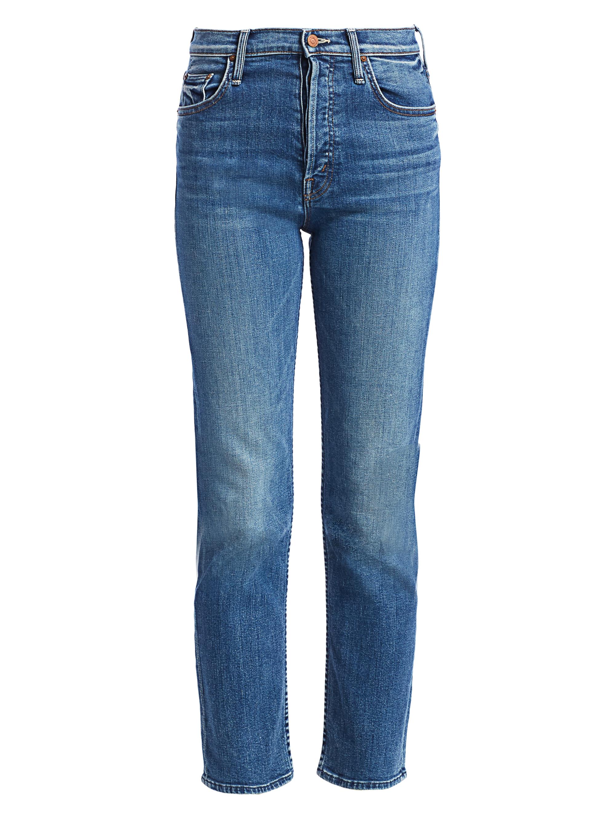 Mother The Tomcat High-Rise Ankle Straight-Leg Jeans Saks Fifth