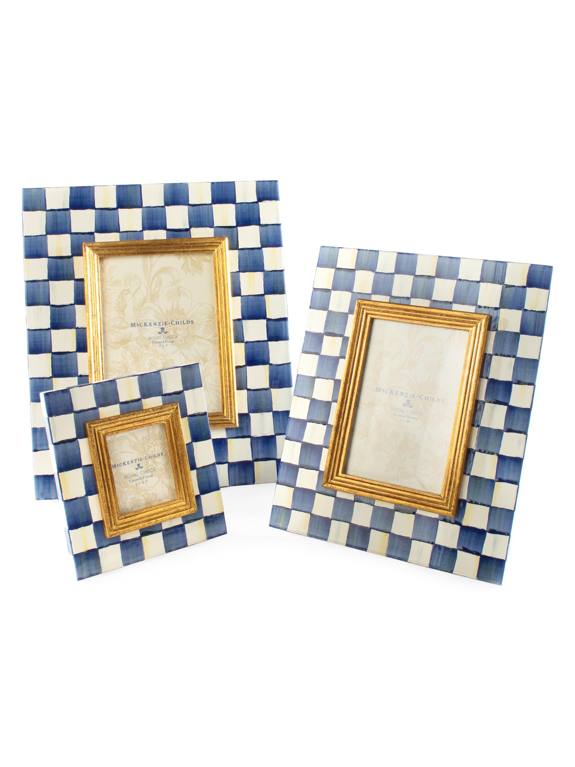 MacKenzie-Childs Royal Check Frame | Saks Fifth Avenue