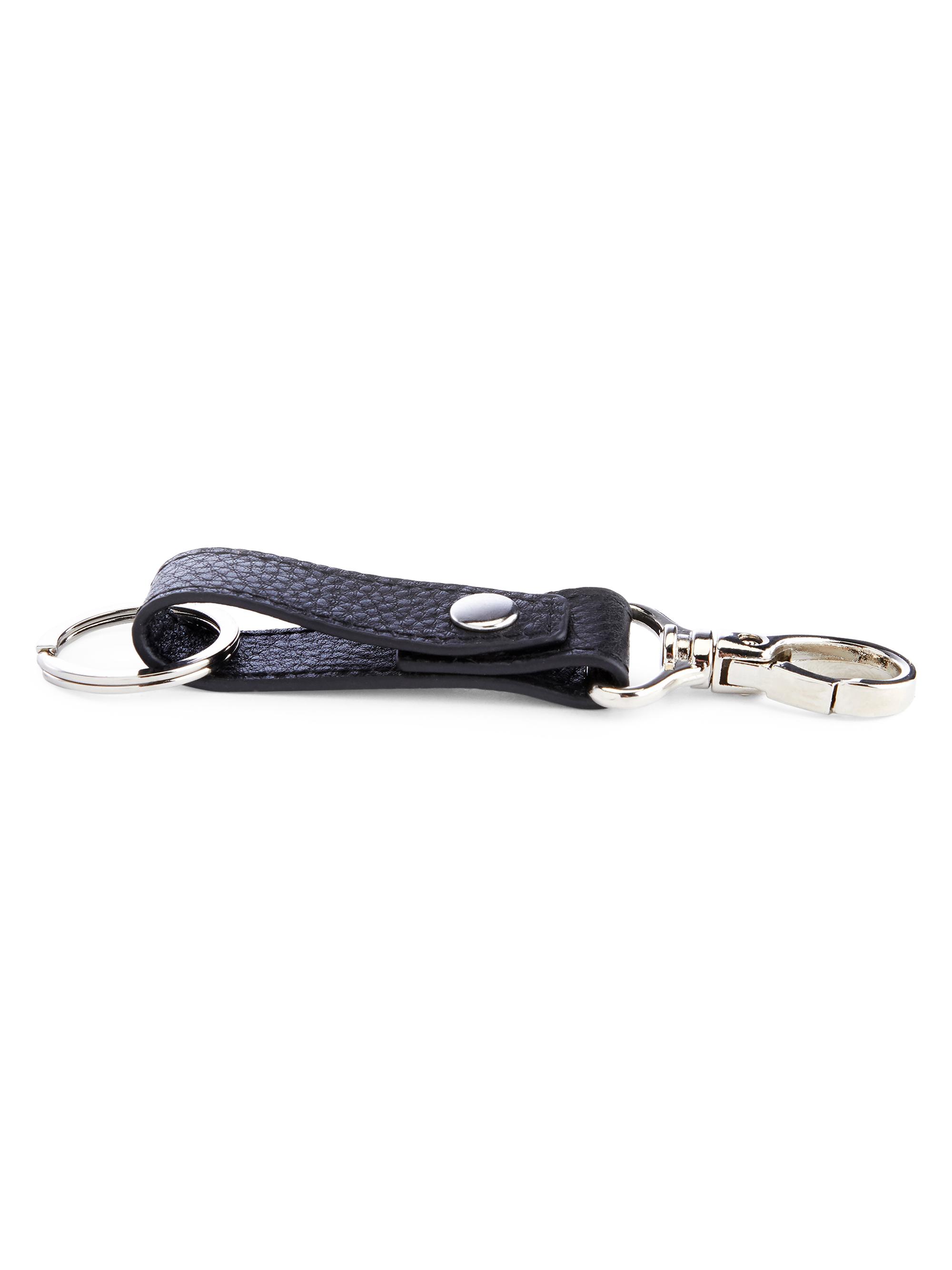 Saint Laurent Cassandre Key Ring In Smooth Leather | Saks