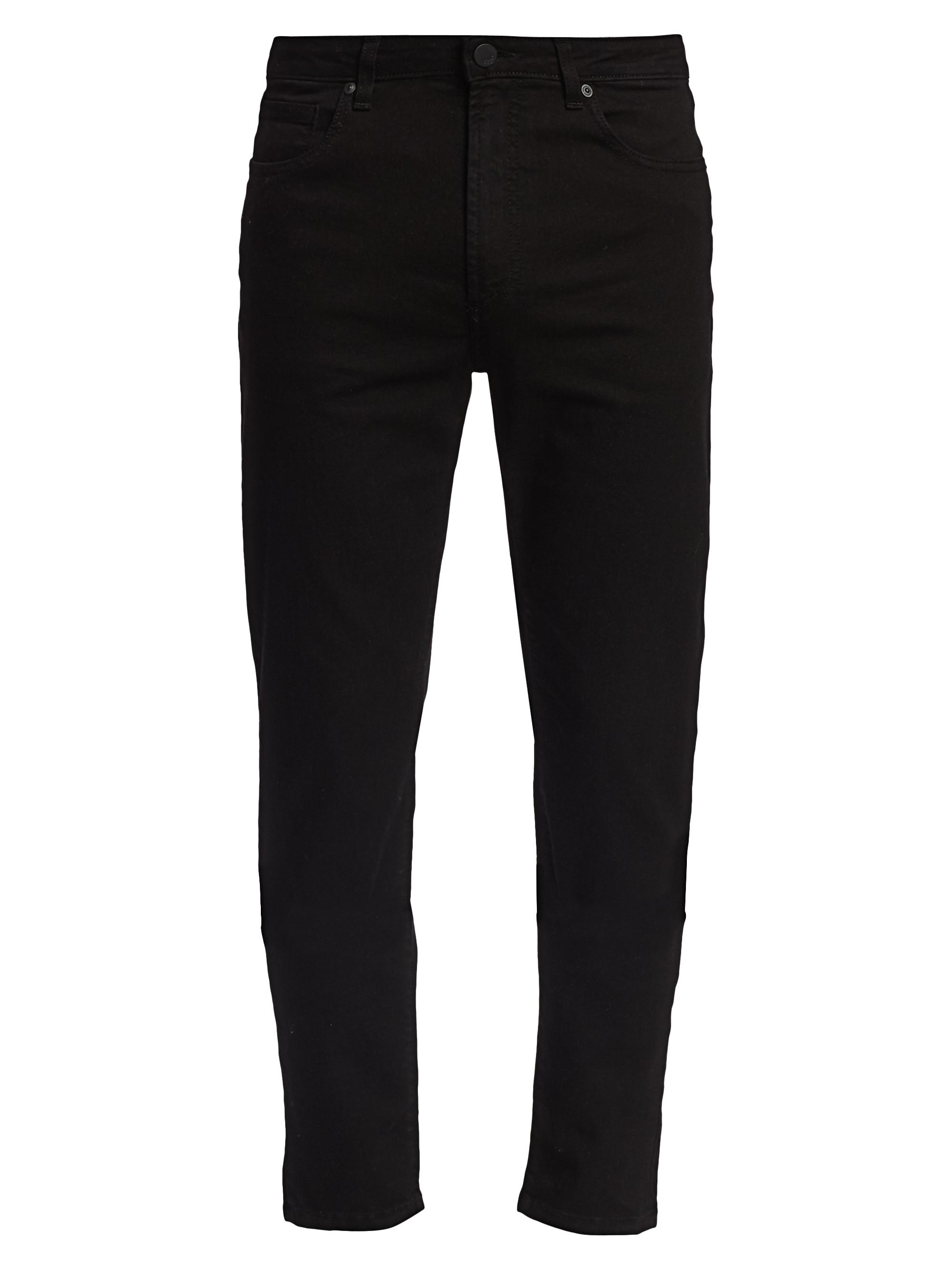 Monfrère Men's Brando Stretch Japanese Slim-Fit Jeans - Noir