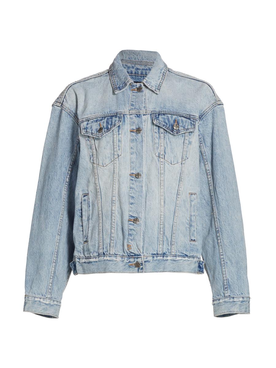 Ksubi Bring Back Life Oversized Denim Jacket | Saks Fifth Avenue