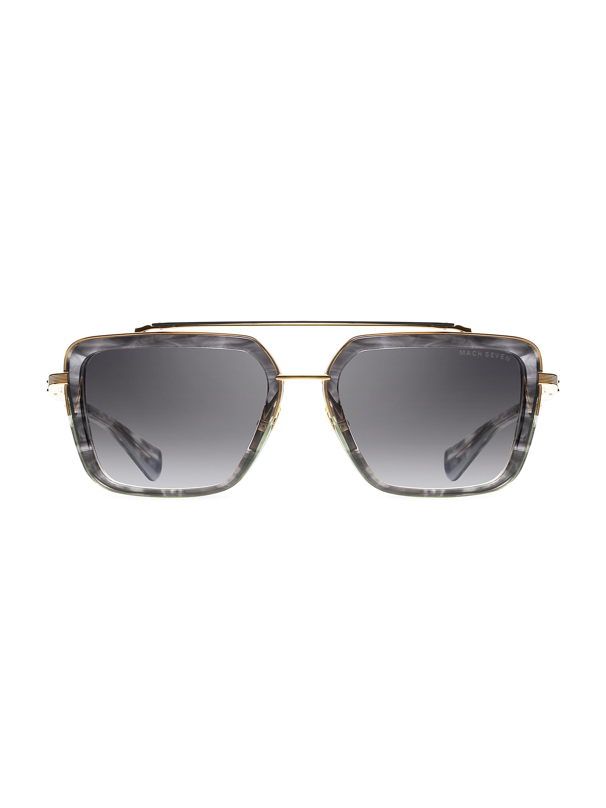 Dita Eyewear Mach-Seven 56MM Aviator Sunglasses | Saks Fifth Avenue