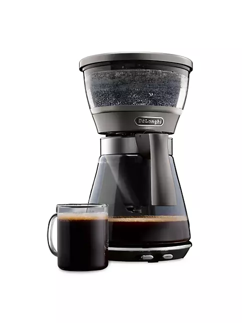 This brewer and grinder can prep K-Cup and ground coffee in 3