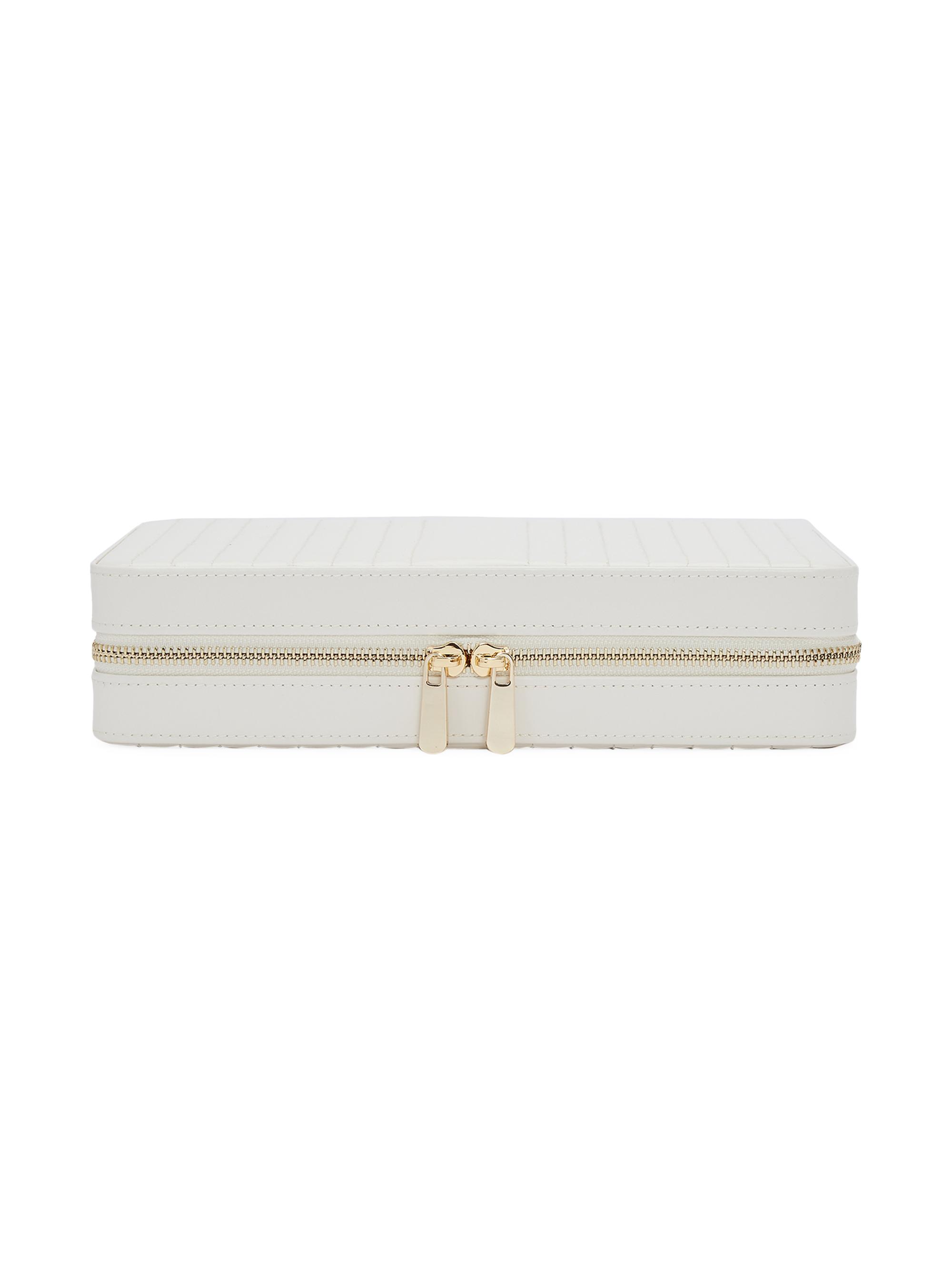 Wolf Maria Large Quilted Leather Zip Jewelry Case | Saks Fifth Avenue