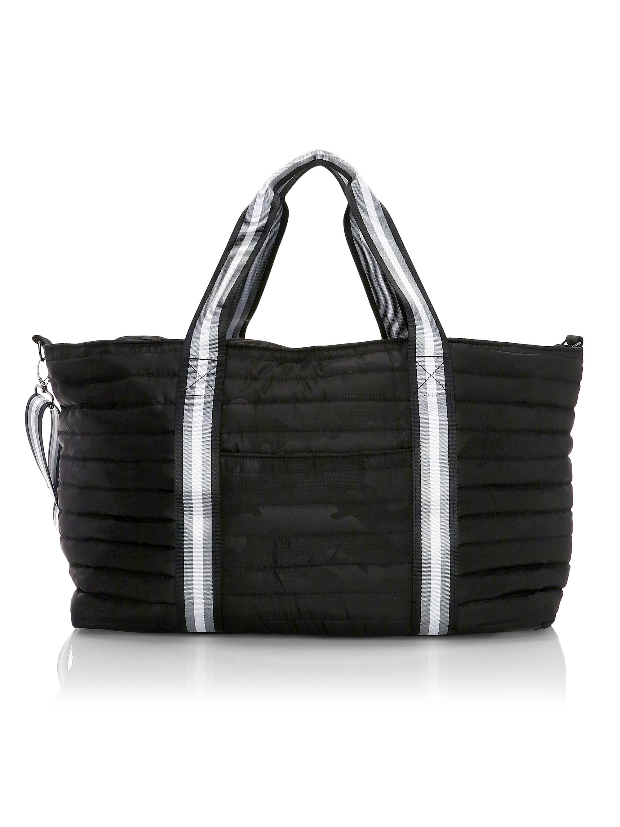 Think Royln Big Mama Wingman Camo Quilted Weekender Saks Fifth