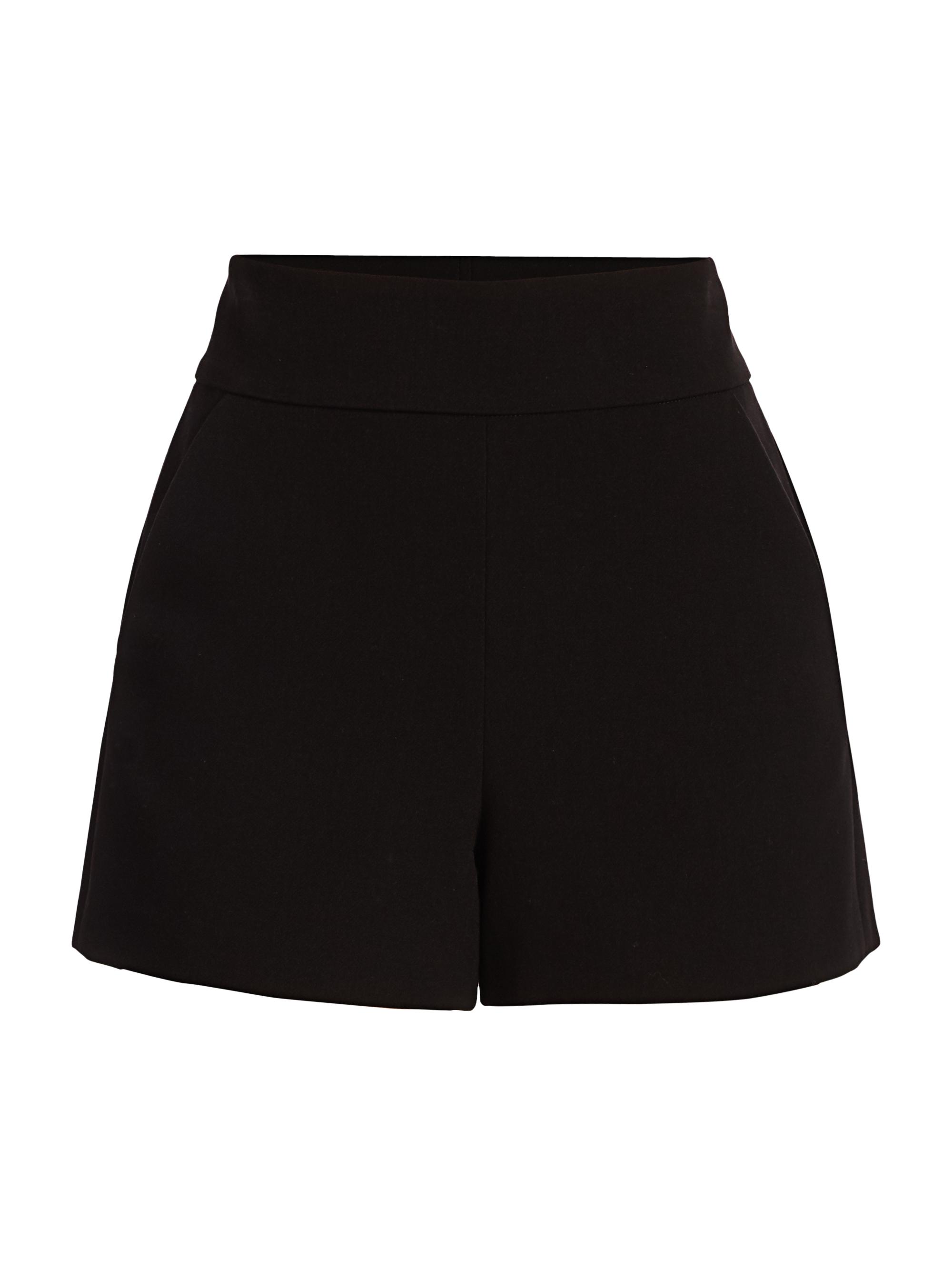 Cynthia Rowley high-waisted mini shorts - Black