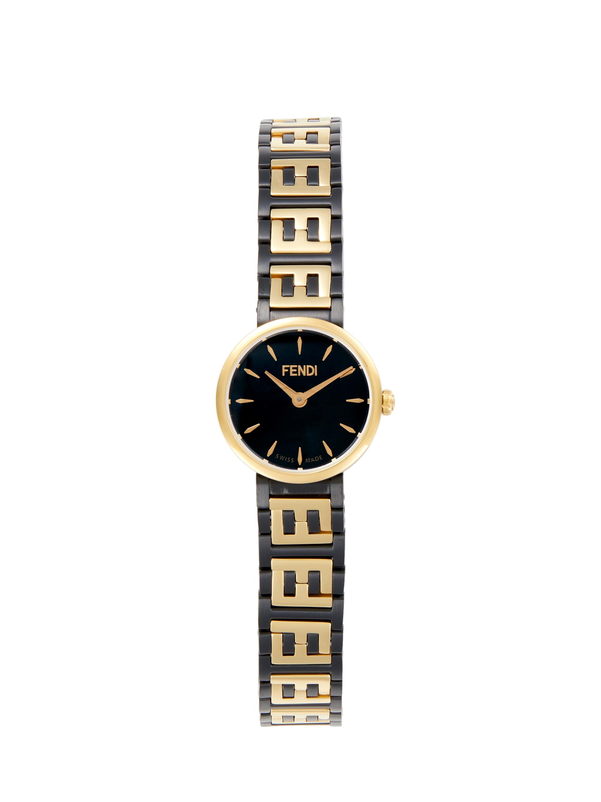 Fendi Goldtone Stainless Steel Bracelet Watch/19MM | Saks Fifth Avenue