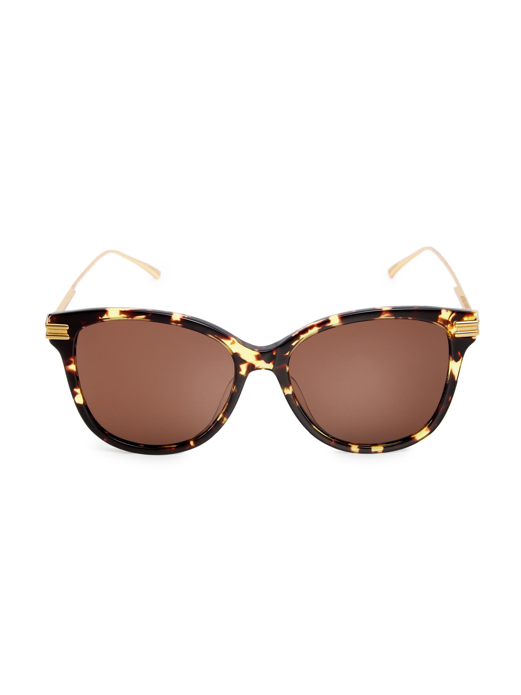 Bottega Veneta Light Ribbon 57MM Metal Navigator Sunglasses  display picture 2