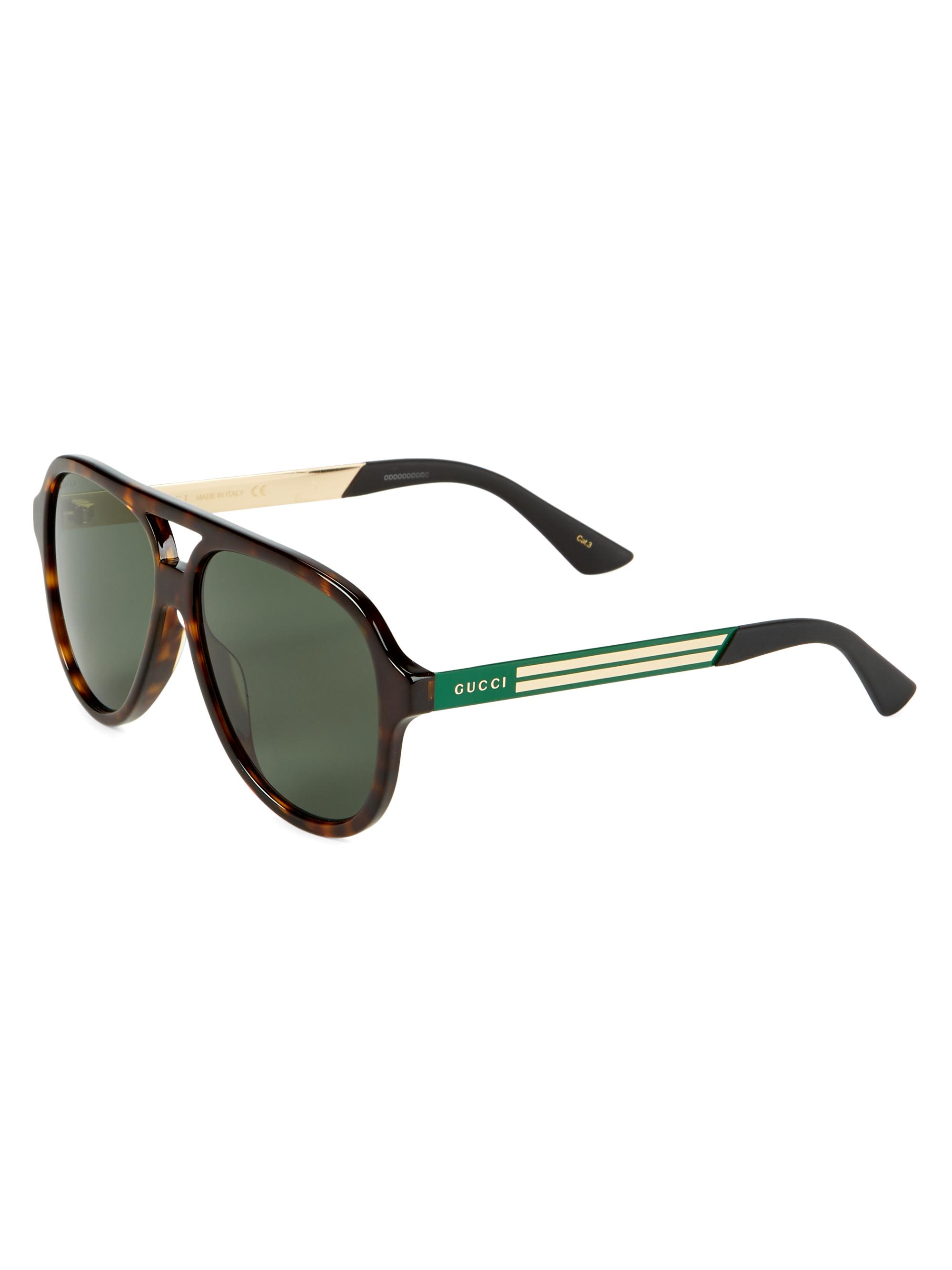Gucci 59MM Aviator Sunglasses | Saks Fifth Avenue display picture 2