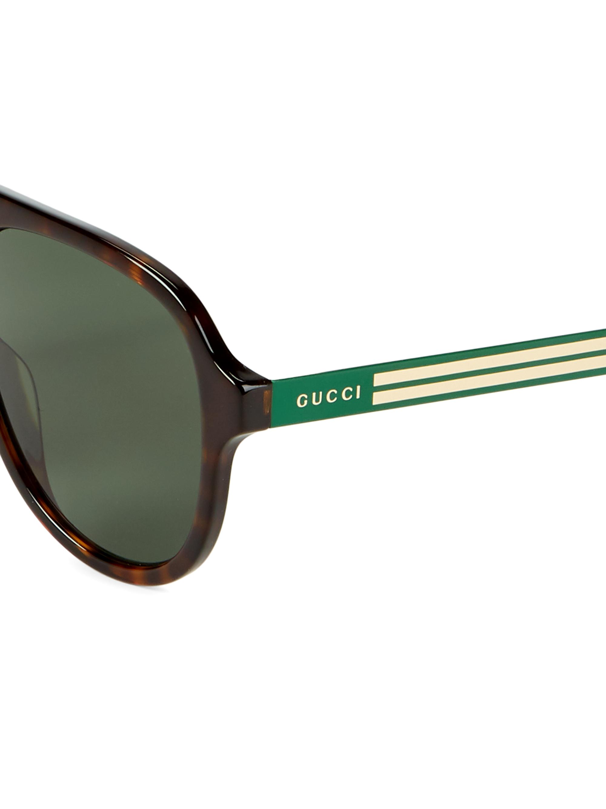 ✨SALE✨ Gucci 59mm Aviator Sunglasses ✨SALE✨ Gucci 57mm Aviator Sunglasses | Nordstrom main image 4