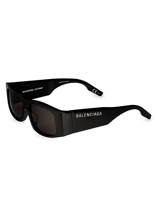 Shop Balenciaga 56MM Rectangular LED Sunglasses | Saks Fifth Shop Balenciaga 56MM Rectangular LED Sunglasses | Saks Fifth