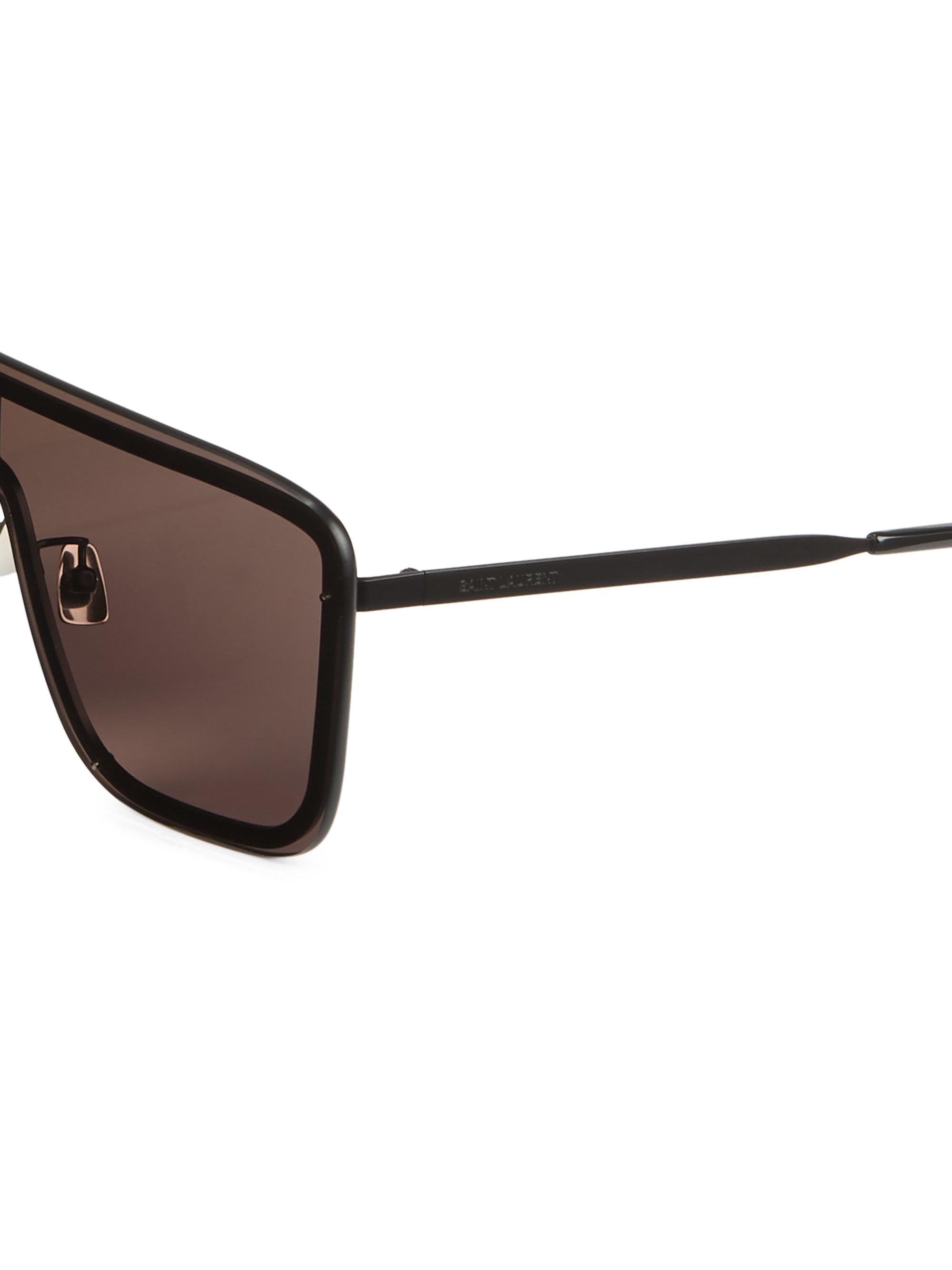 Saint Laurent 99MM Mask Sunglasses | Saks Fifth Avenue