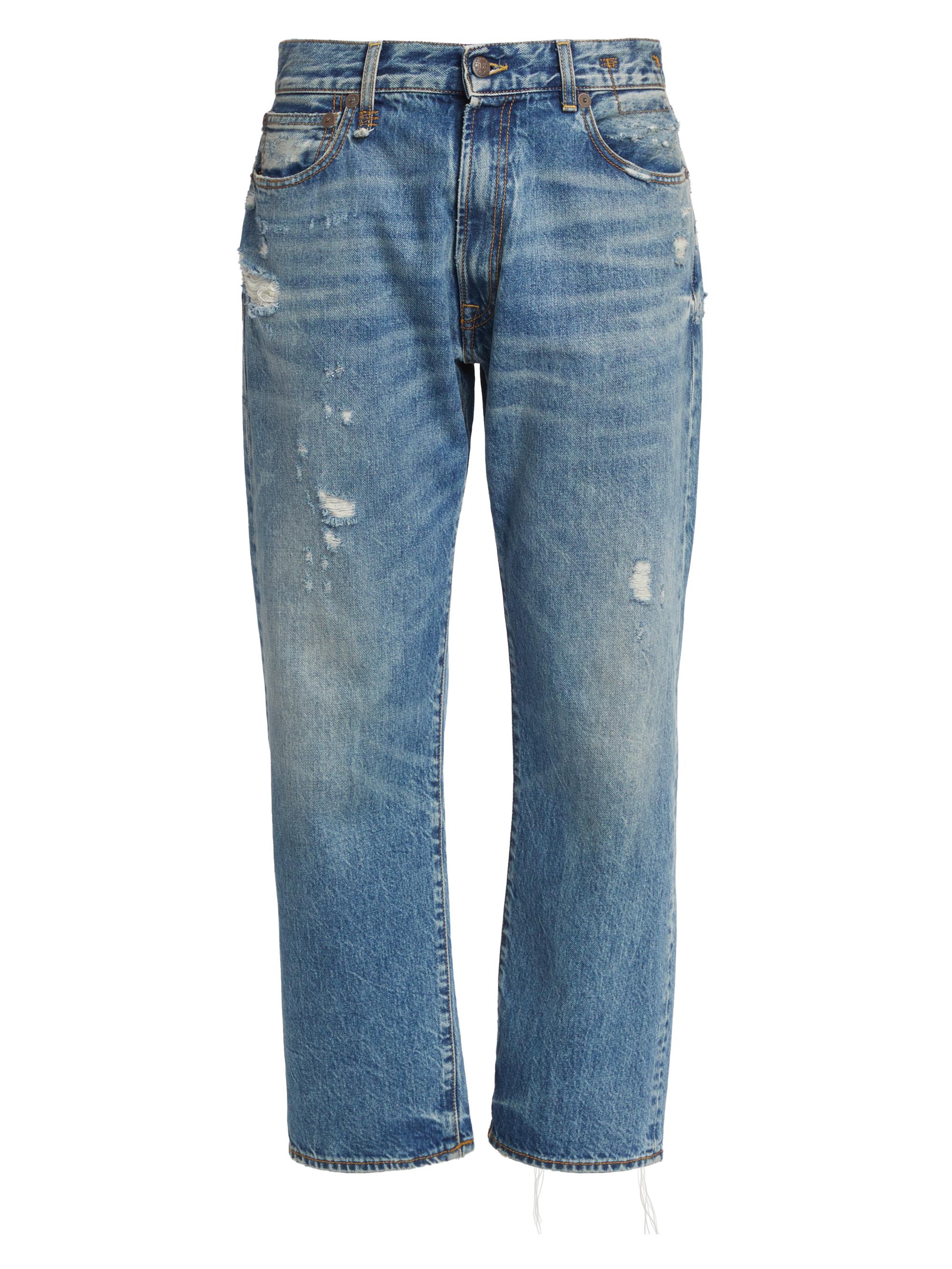 R13 Blue Rips Jeans