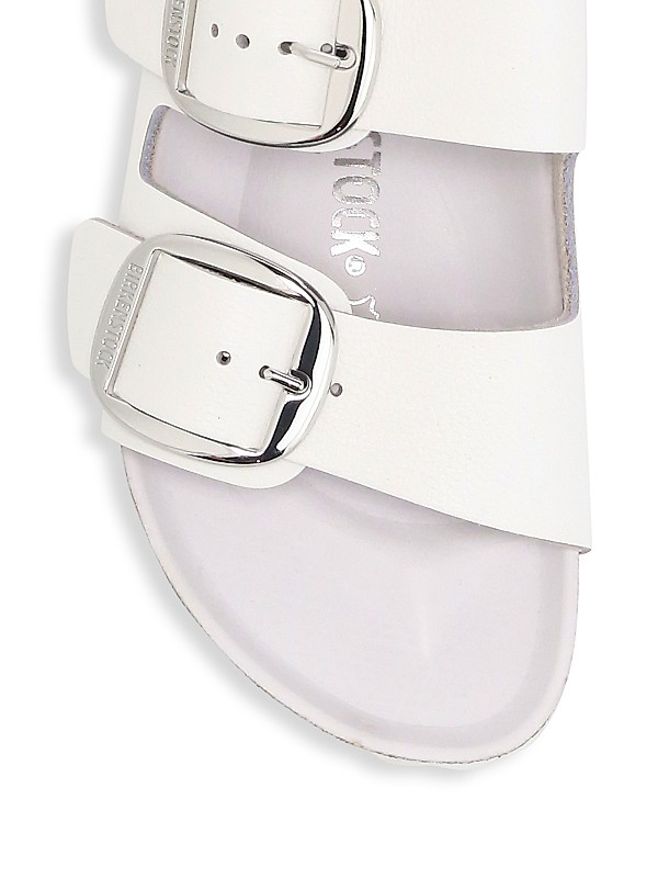 Shop Birkenstock Arizona Big Buckle Leather Sandals | Saks Shop Birkenstock Arizona Big Buckle Leather Sandals | Saks