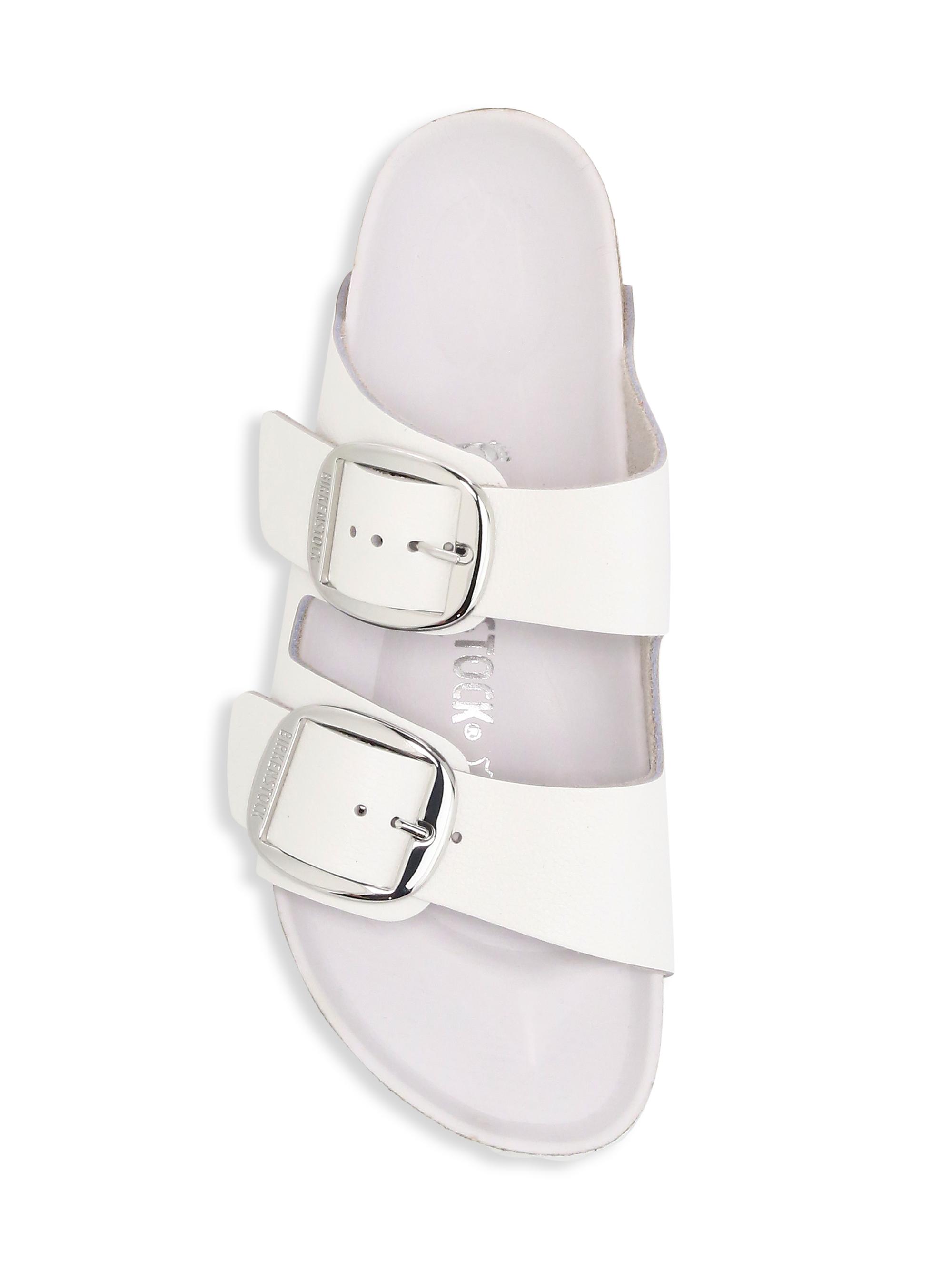 Birkenstock Arizona open-toe slides - White