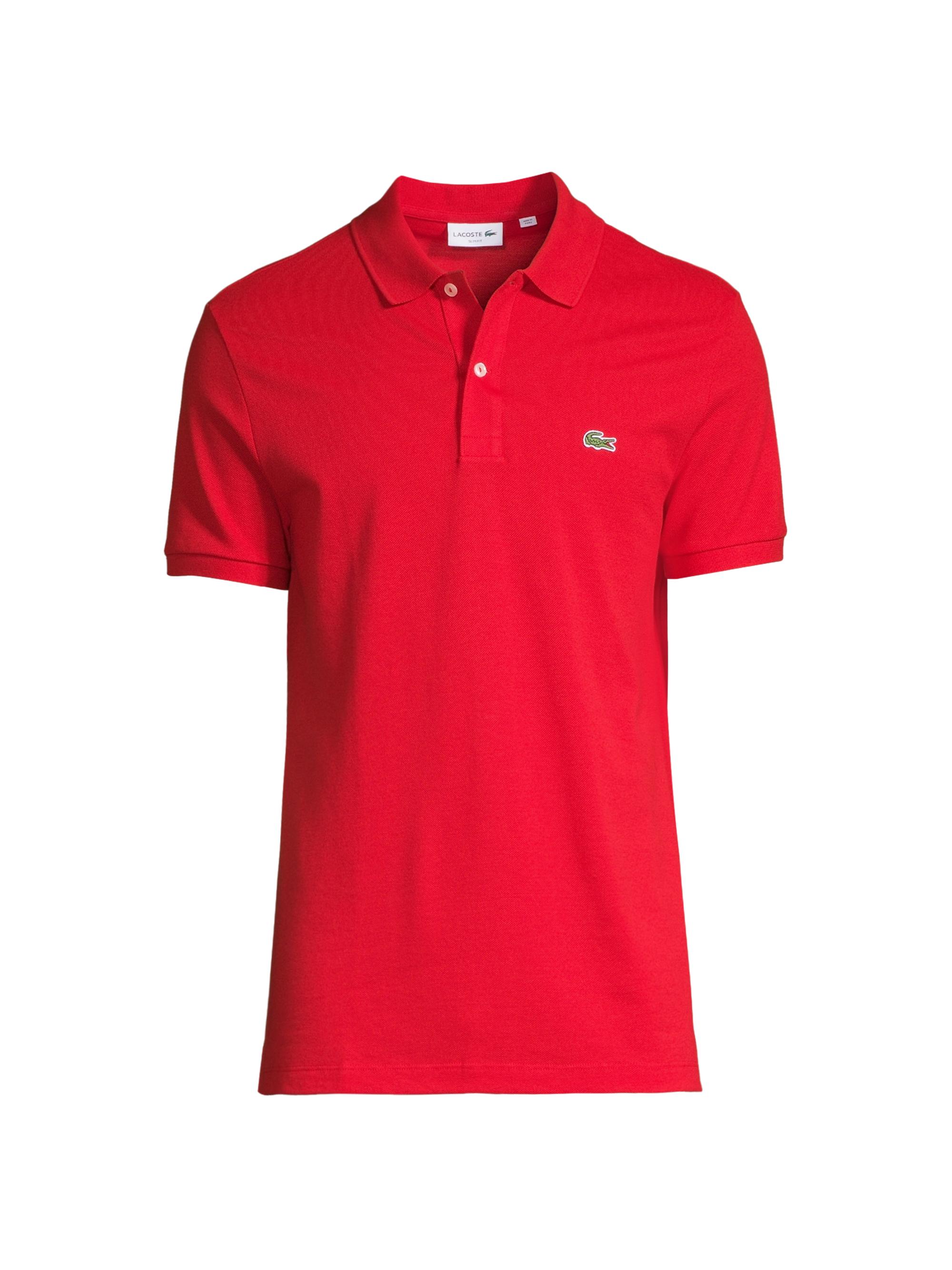 Lacoste Slim-Fit Piqué Polo Shirt Saks Fifth Avenue