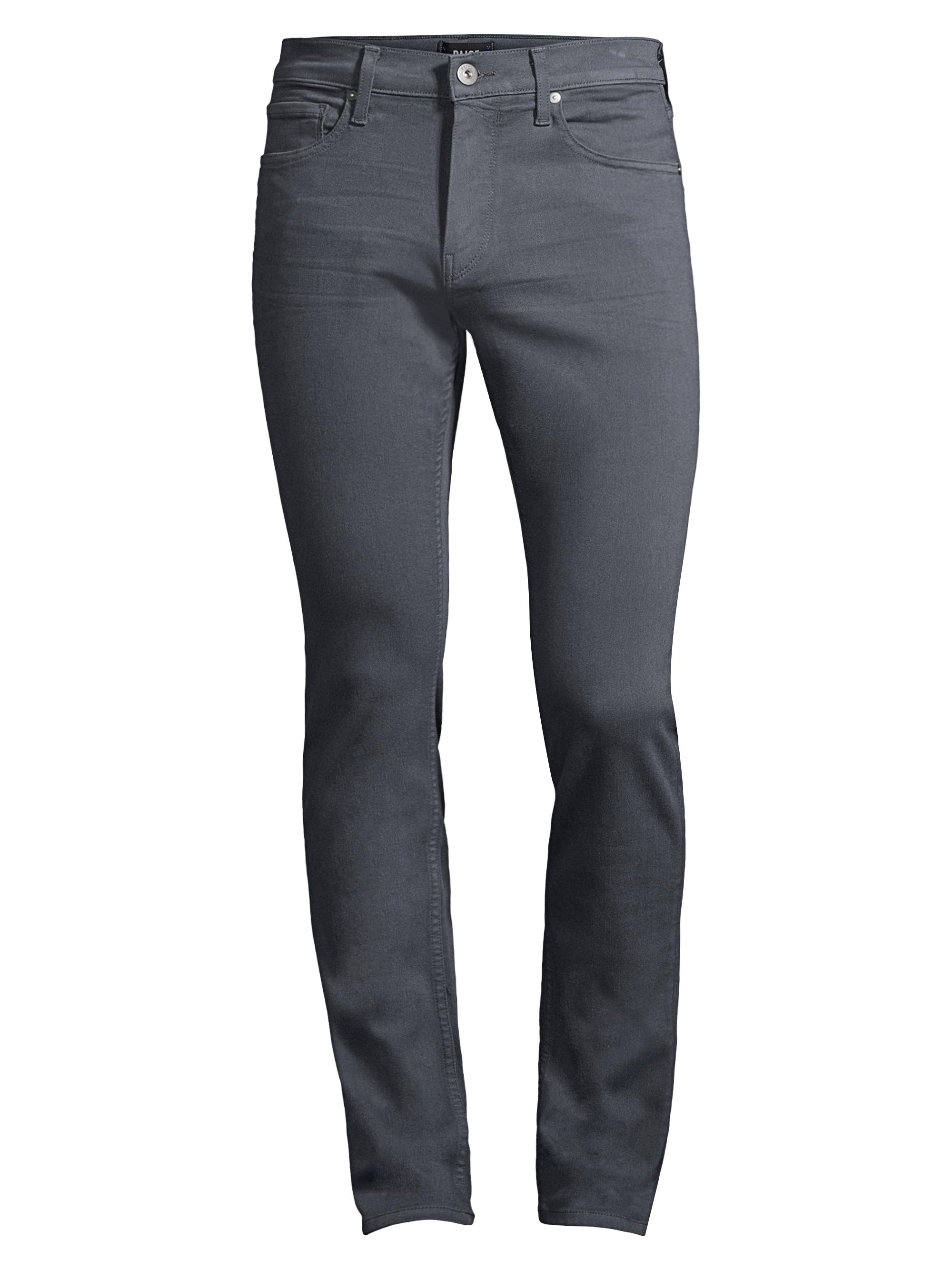 Paige Men's Lennox Stretch Slim-Fit Jeans - Pewter Stone