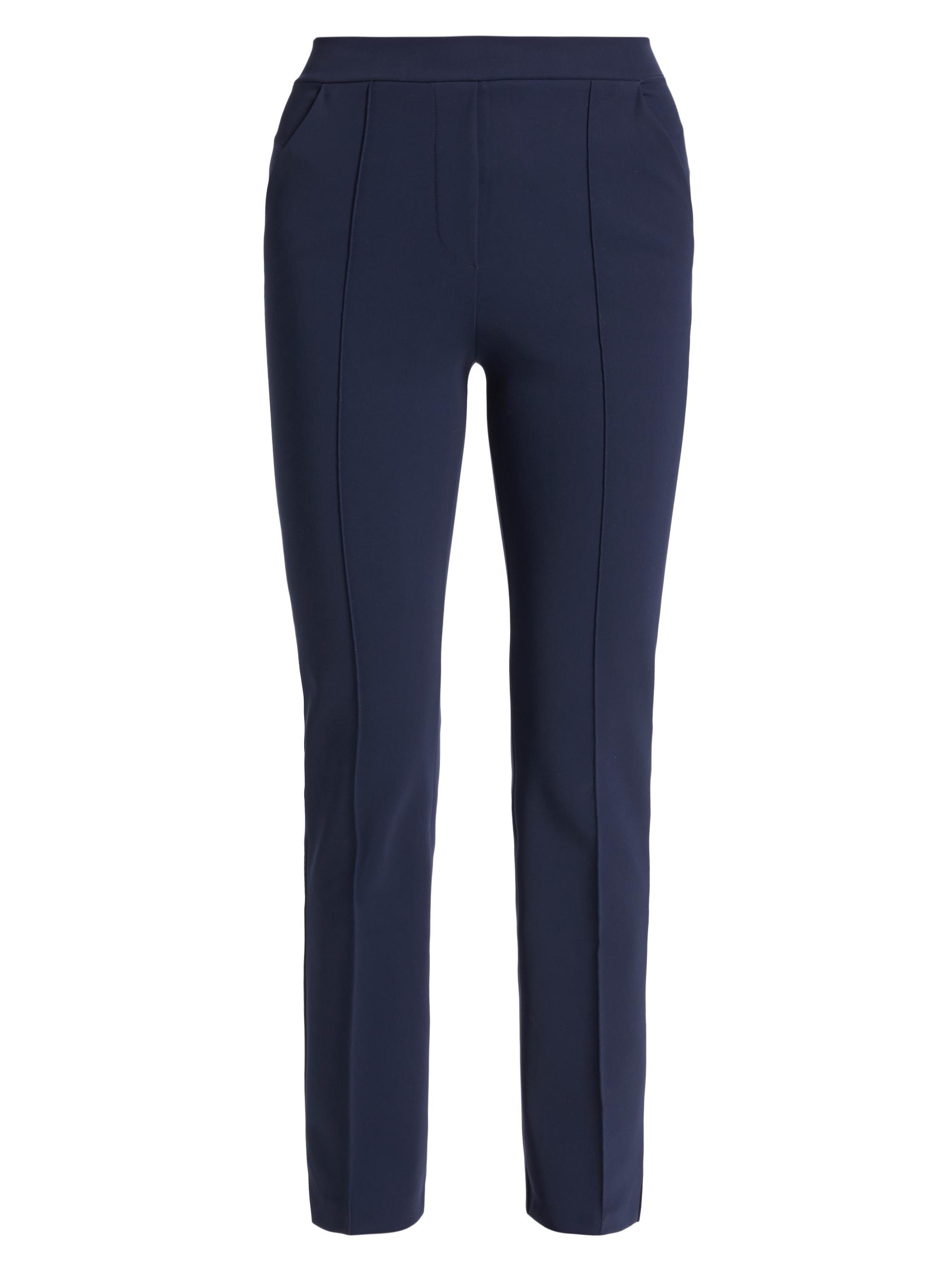 Chiara Boni La Petite Robe Women's Nuccia Stretch Jersey Crop Pants - Blue Aura