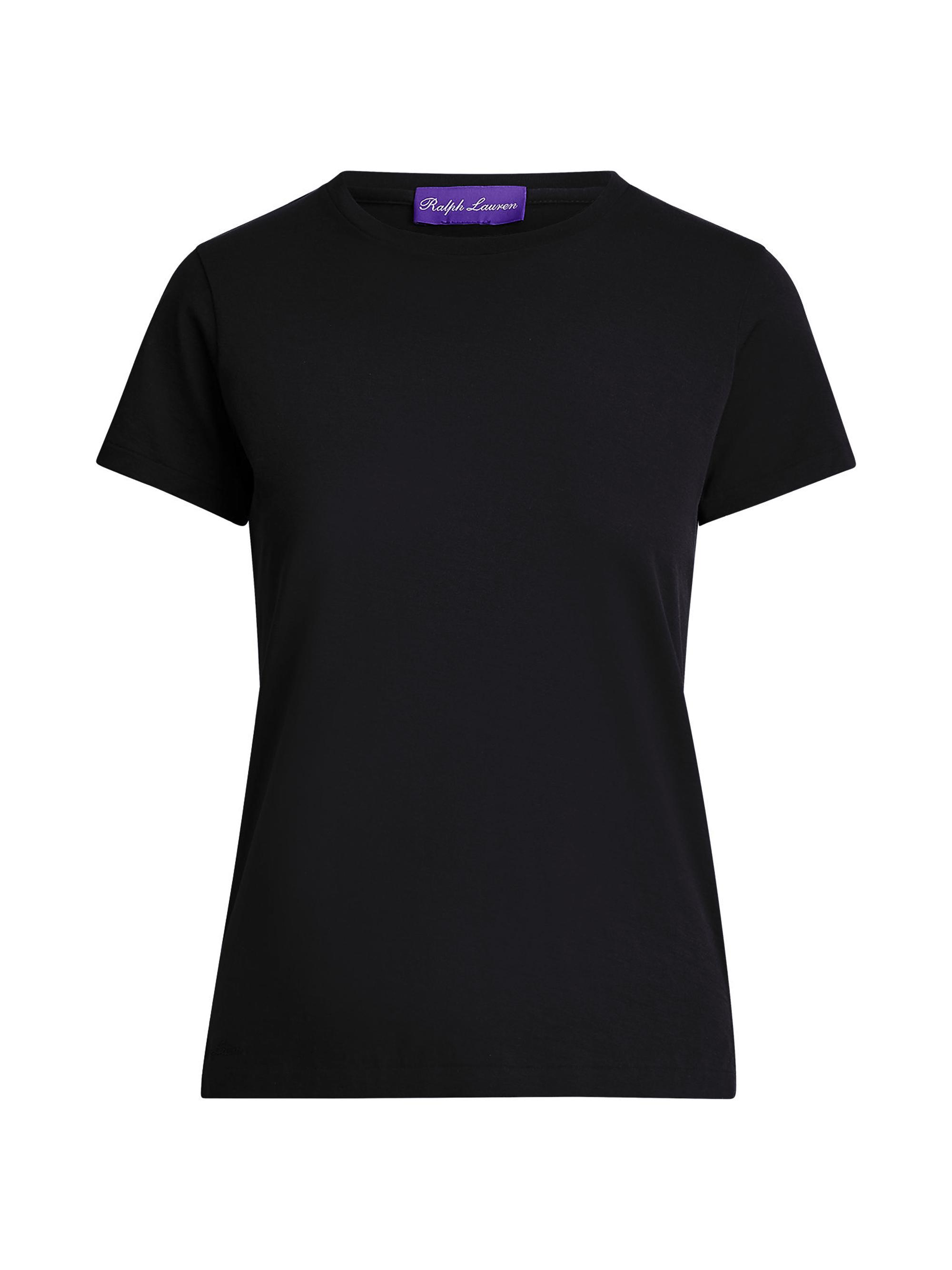 Ralph Lauren Collection Women's Crewneck T-Shirt - Black