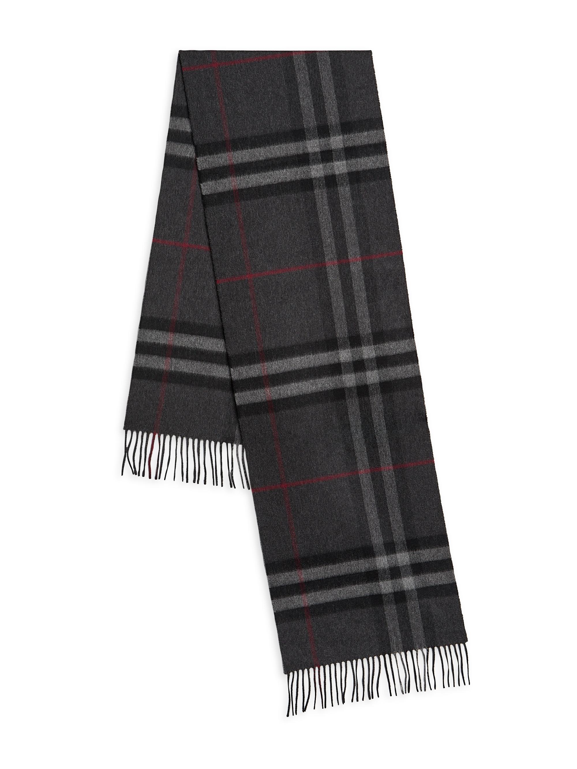 Burberry Giant Check Cashmere Scarf | Saks Fifth Avenue