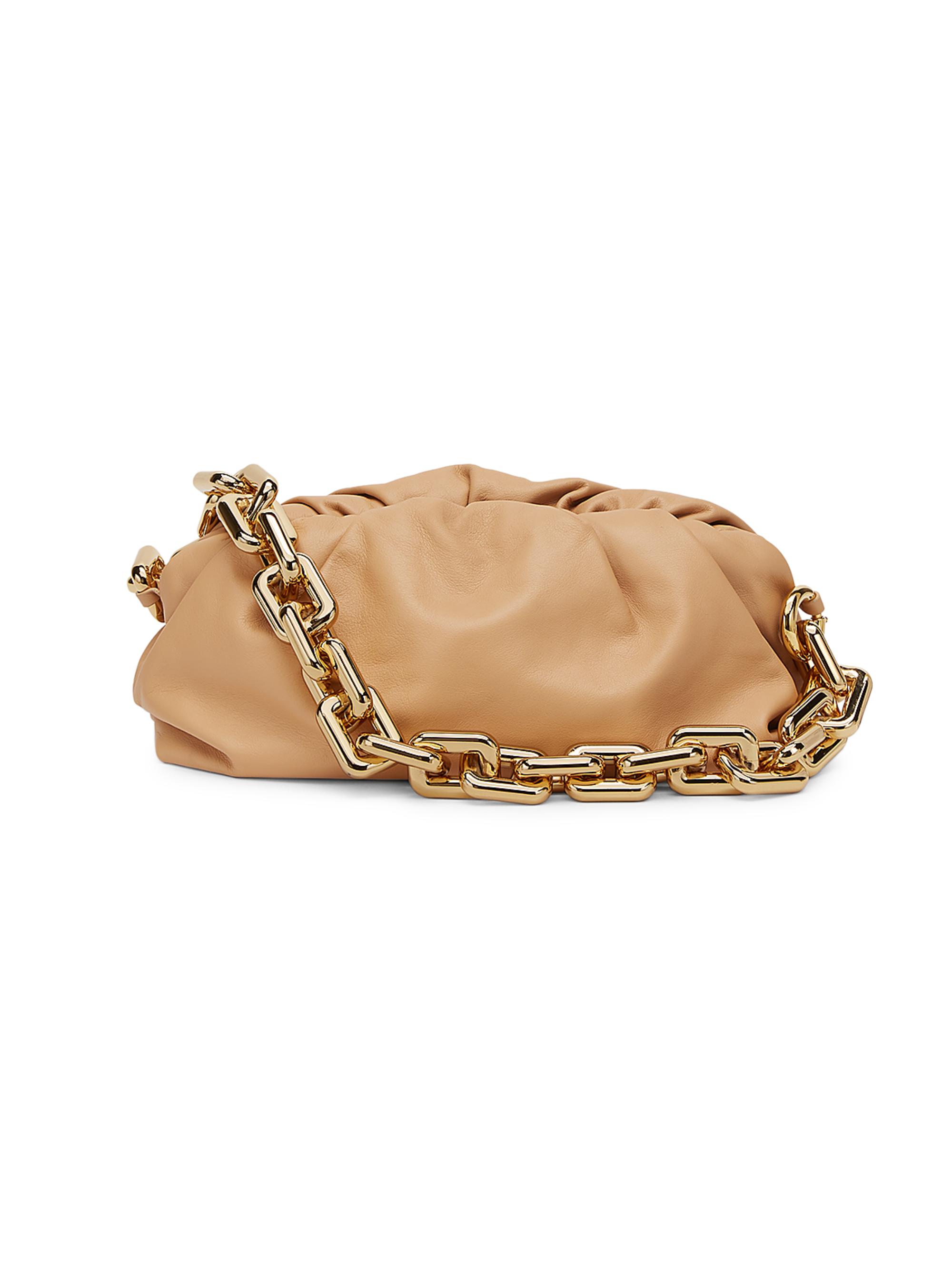 Bottega Veneta The Chain Pouch Leather Clutch Saks Fifth Avenue