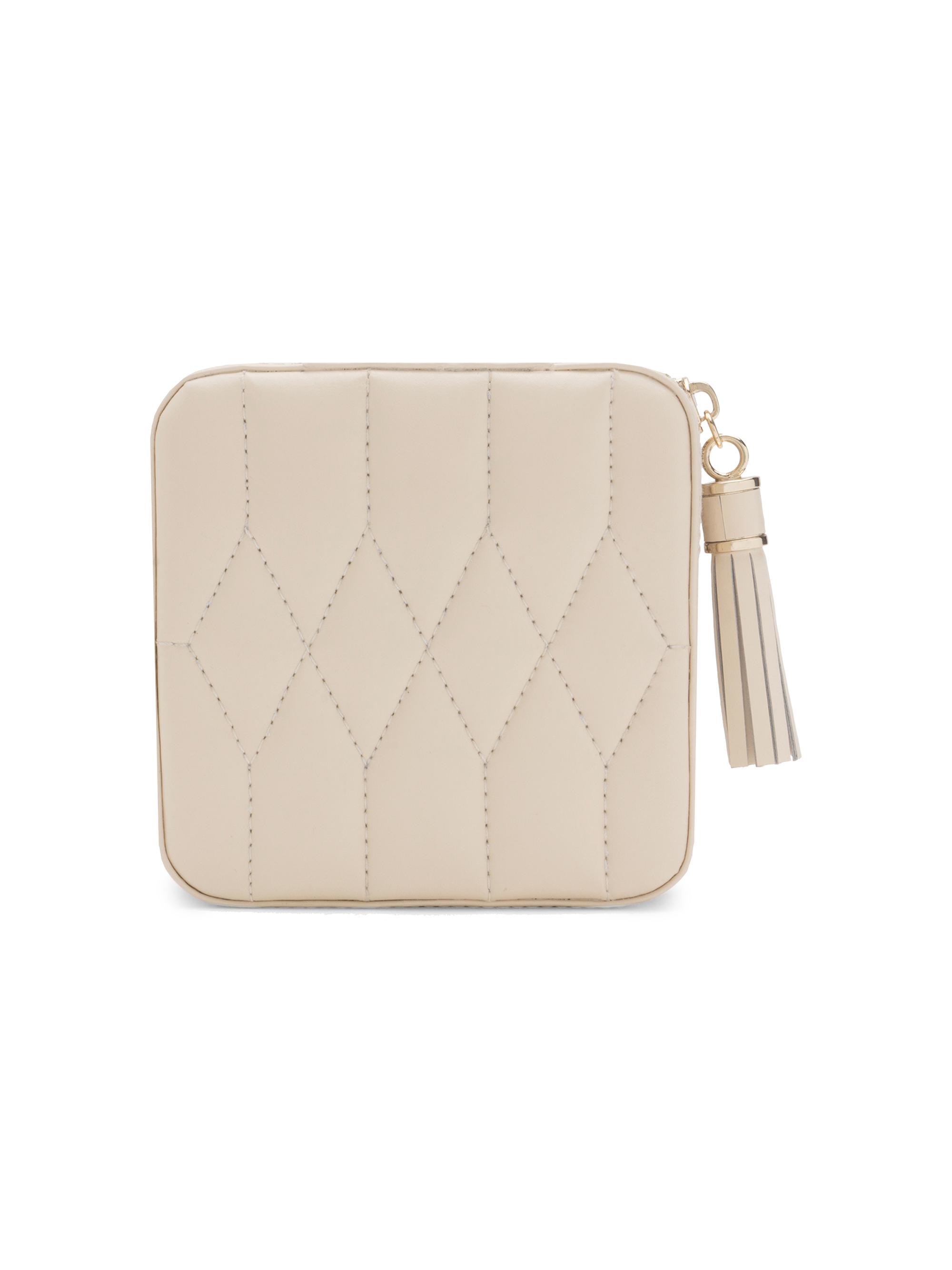 Wolf Caroline Leather Jewelry Travel Case -