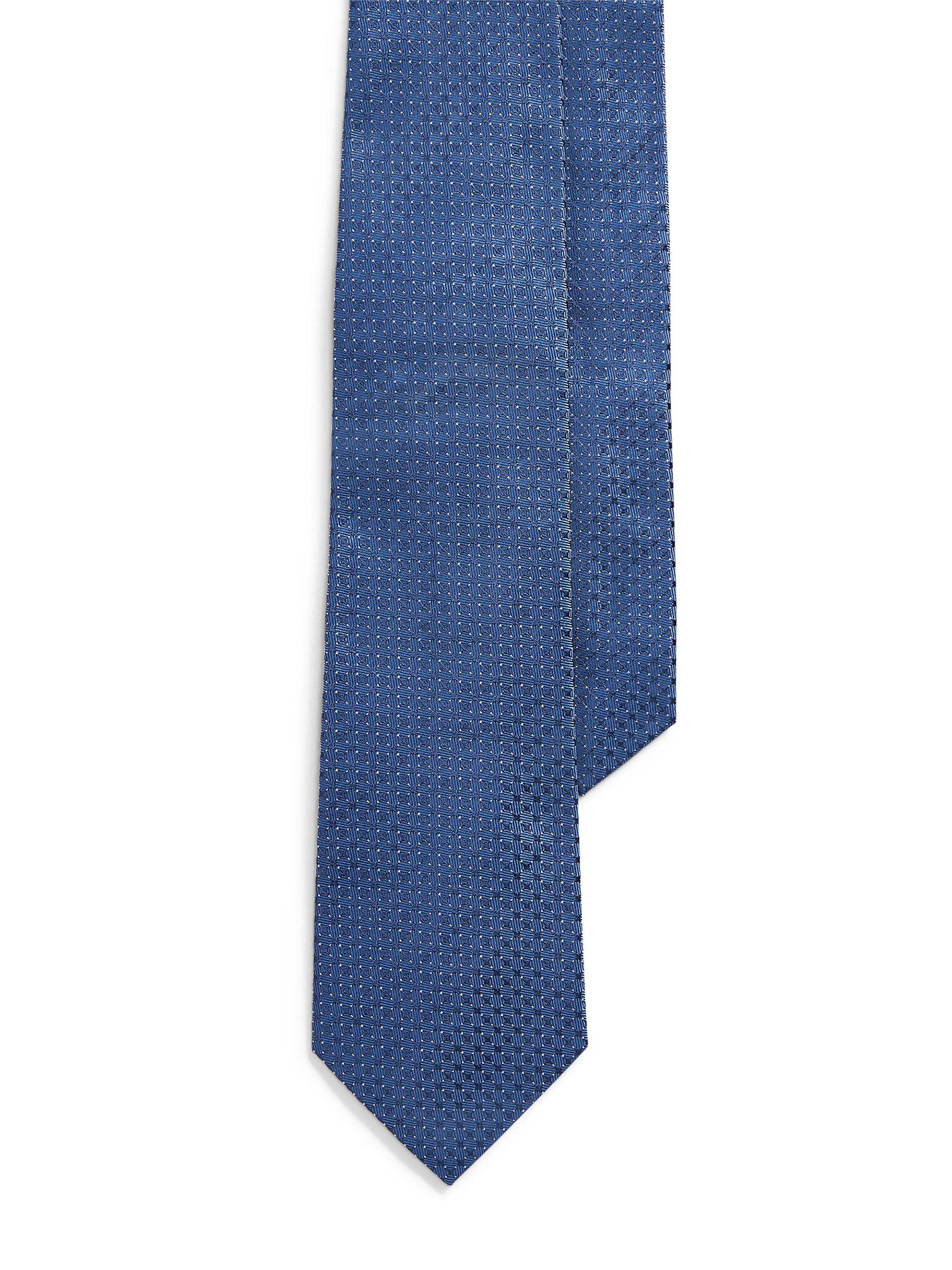 Ralph Lauren Purple Label Men's Bond St. Silk Tie - Blue