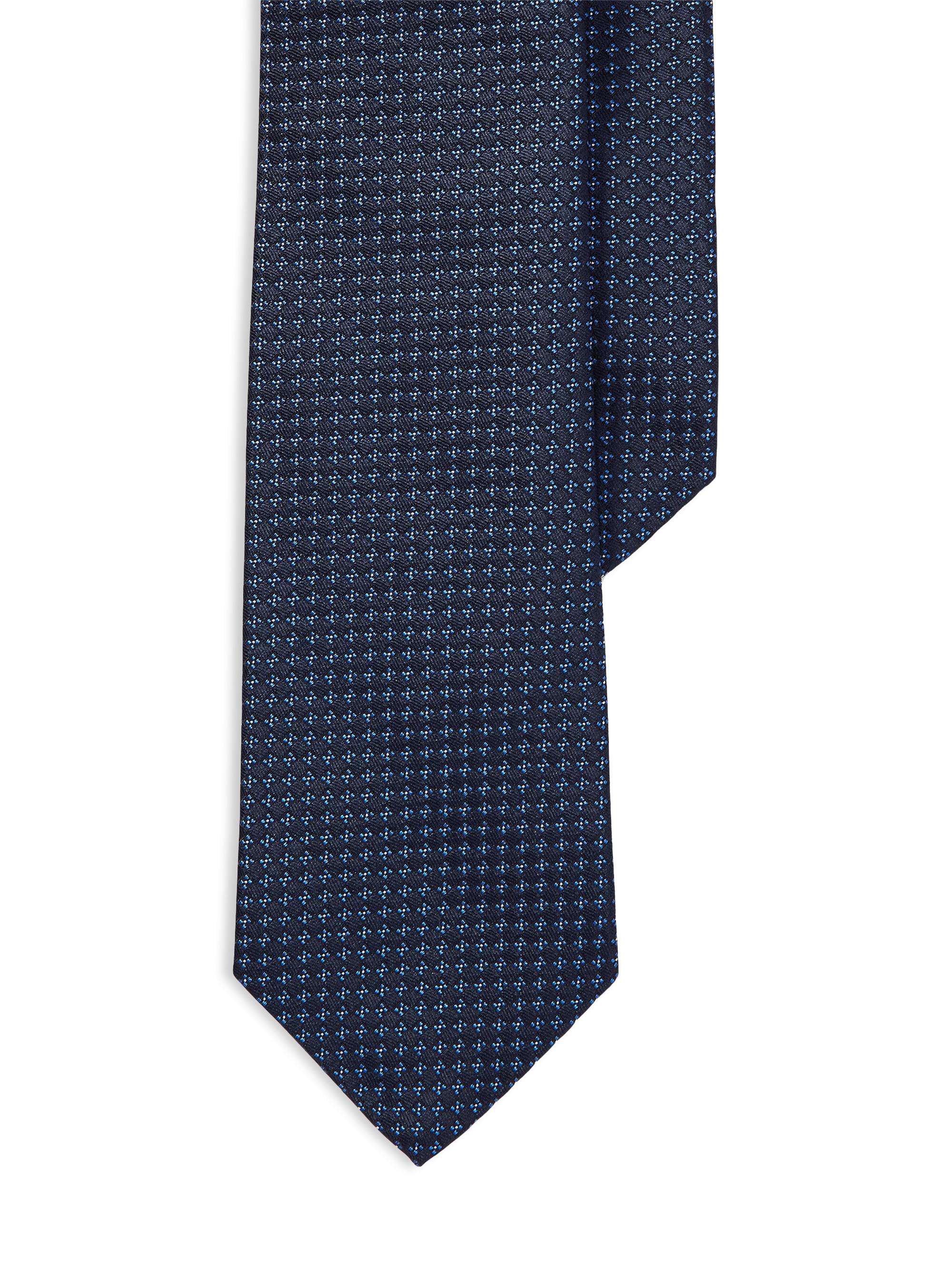 Ralph Lauren Purple Label Men's Bond St. Silk Tie - Navy