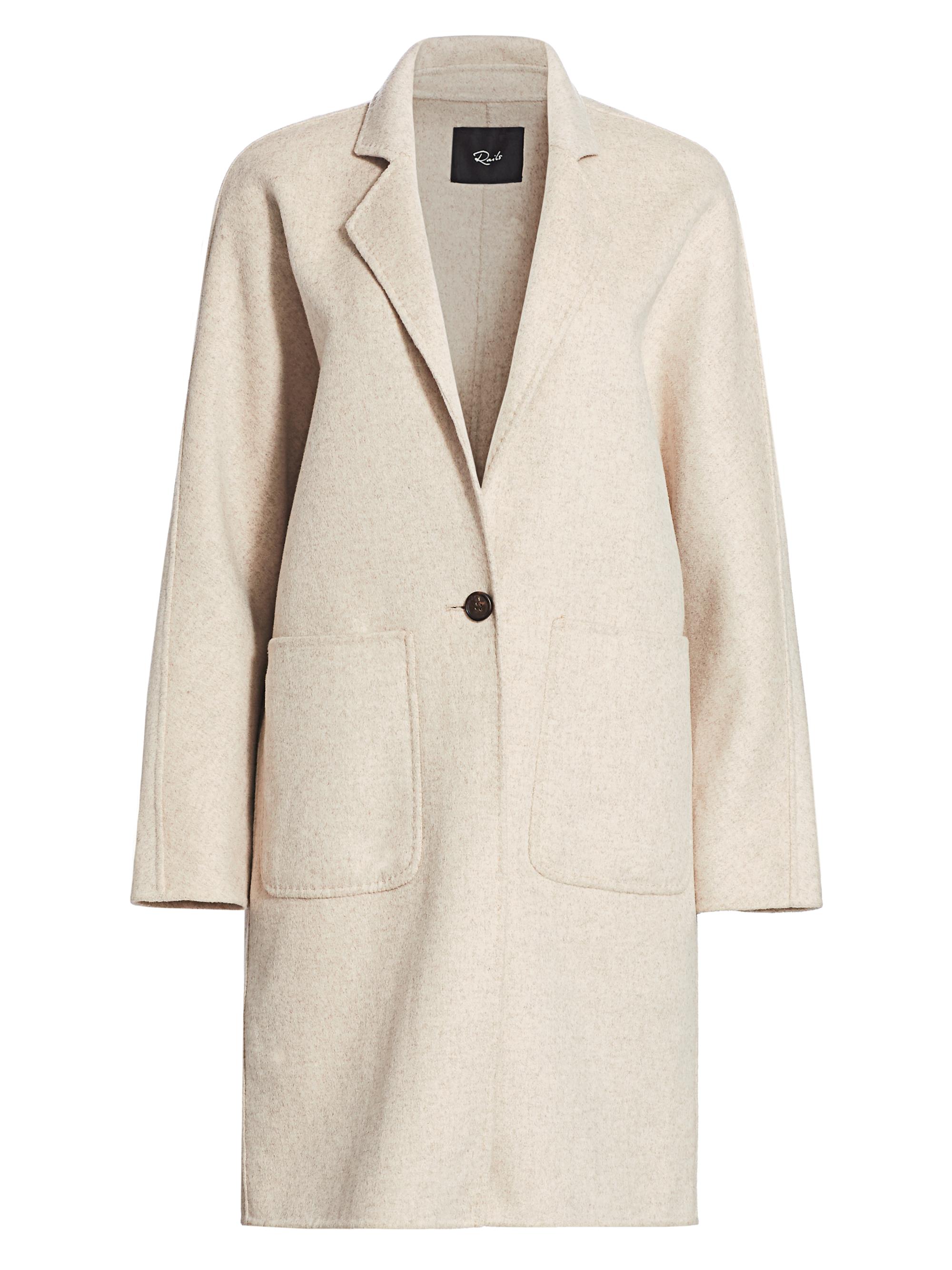 Rails Women's Everest Wool-Blend Coat - Oatmeal