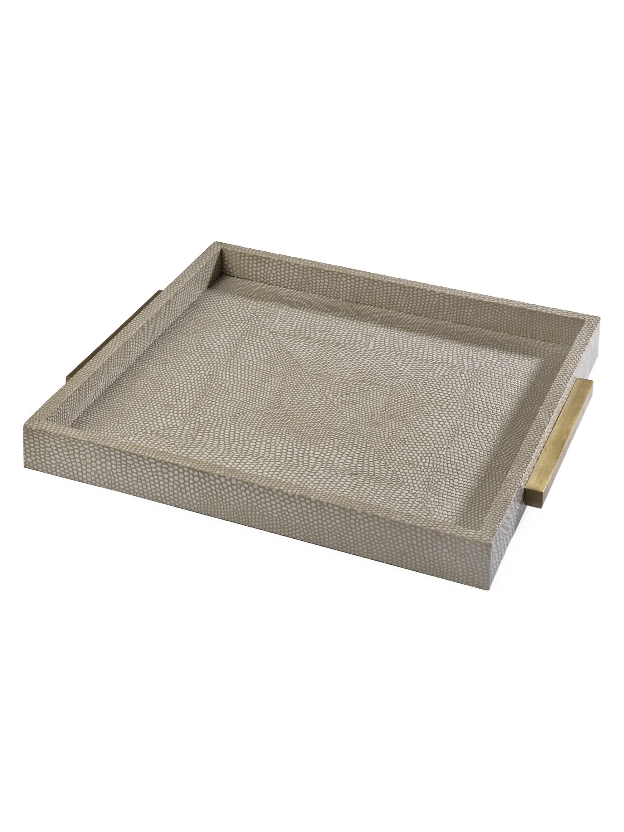 Regina Andrew Square Shagreen Boutique Tray