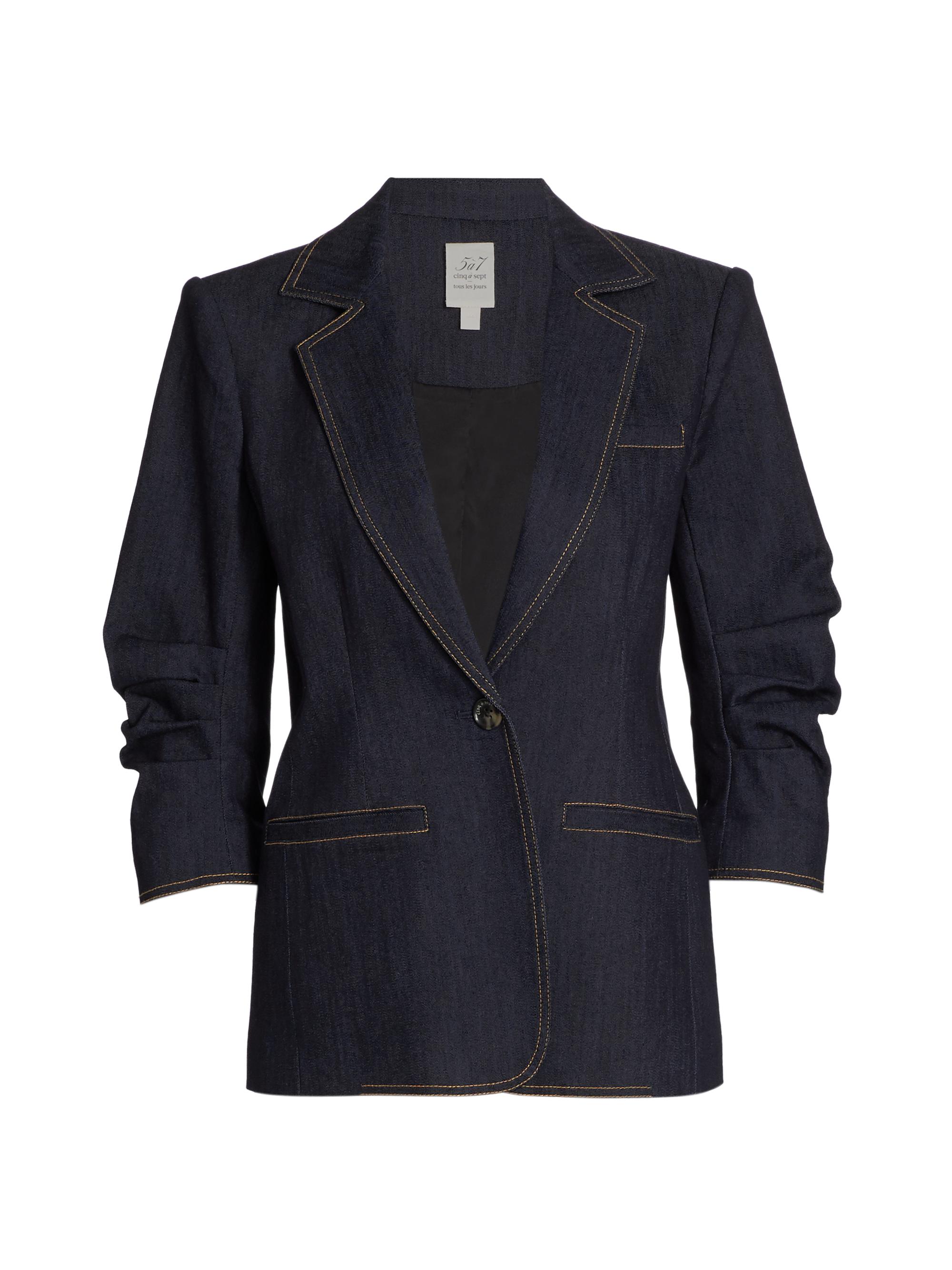 Cinq à Sept Women's Khloe Denim Blazer - Indigo
