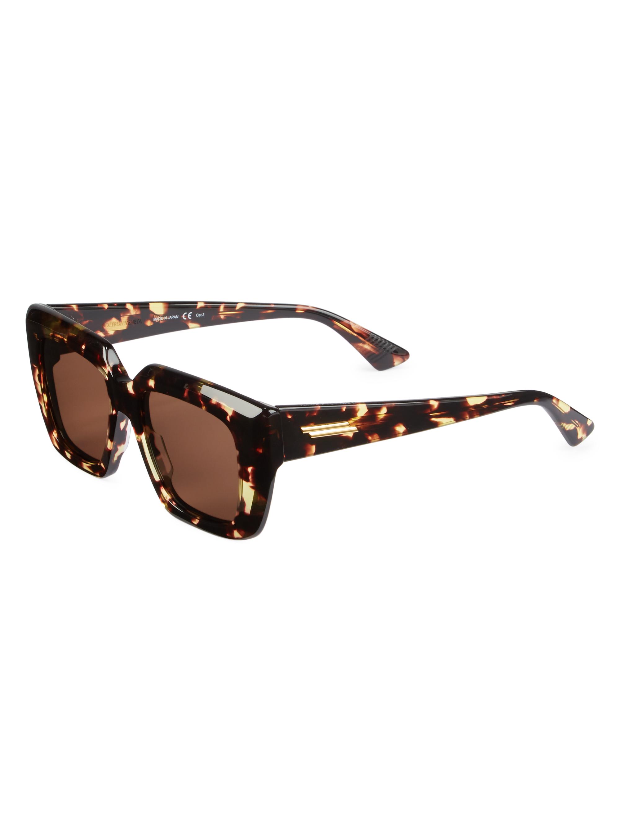 Bottega Veneta 52MM Square Sunglasses | Saks Fifth Avenue