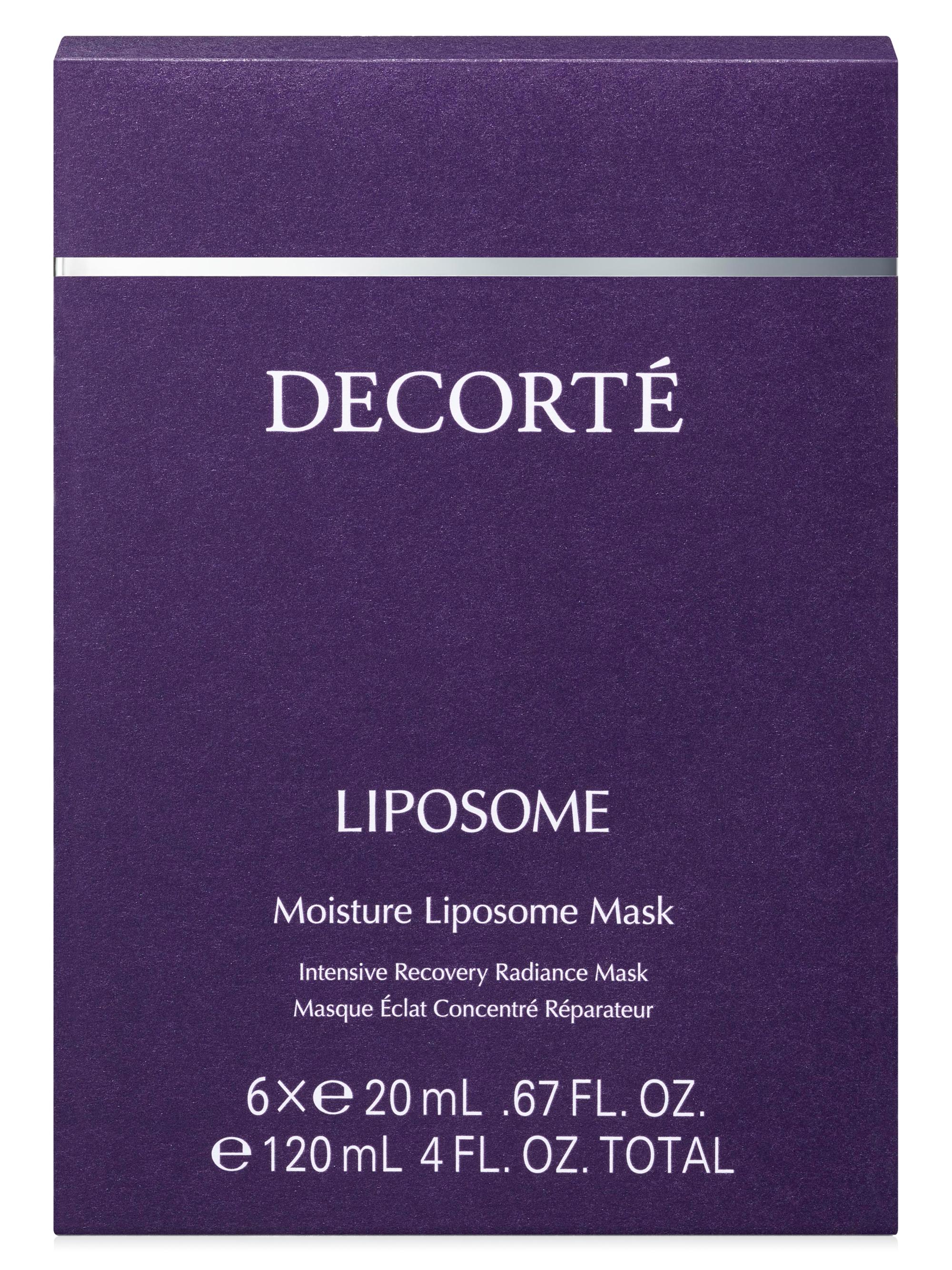 DECORTÉ Liposome Moisture 6-Piece Intensive Recovery Radiance Mask