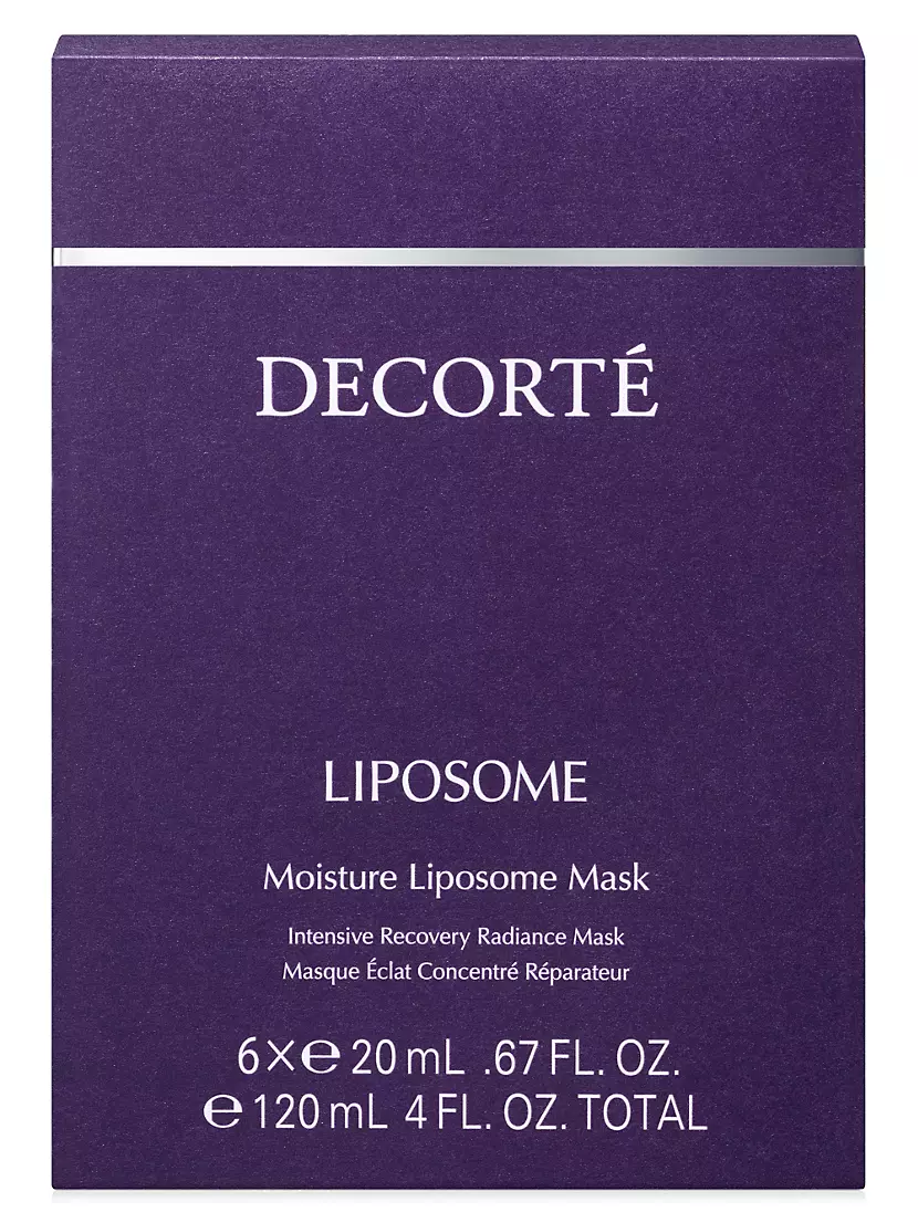 Decorte Liposome Moisture 6-Piece Intensive Recovery Radiance Mask Set