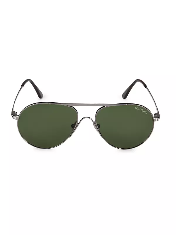 58MM Aviator Sunglasses