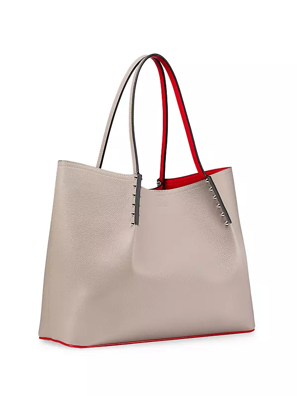 Cabarock Small Leather Tote in Black - Christian Louboutin