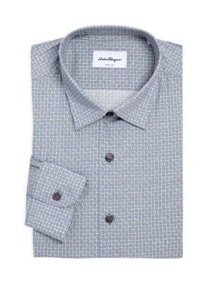 Gancini S print shirt