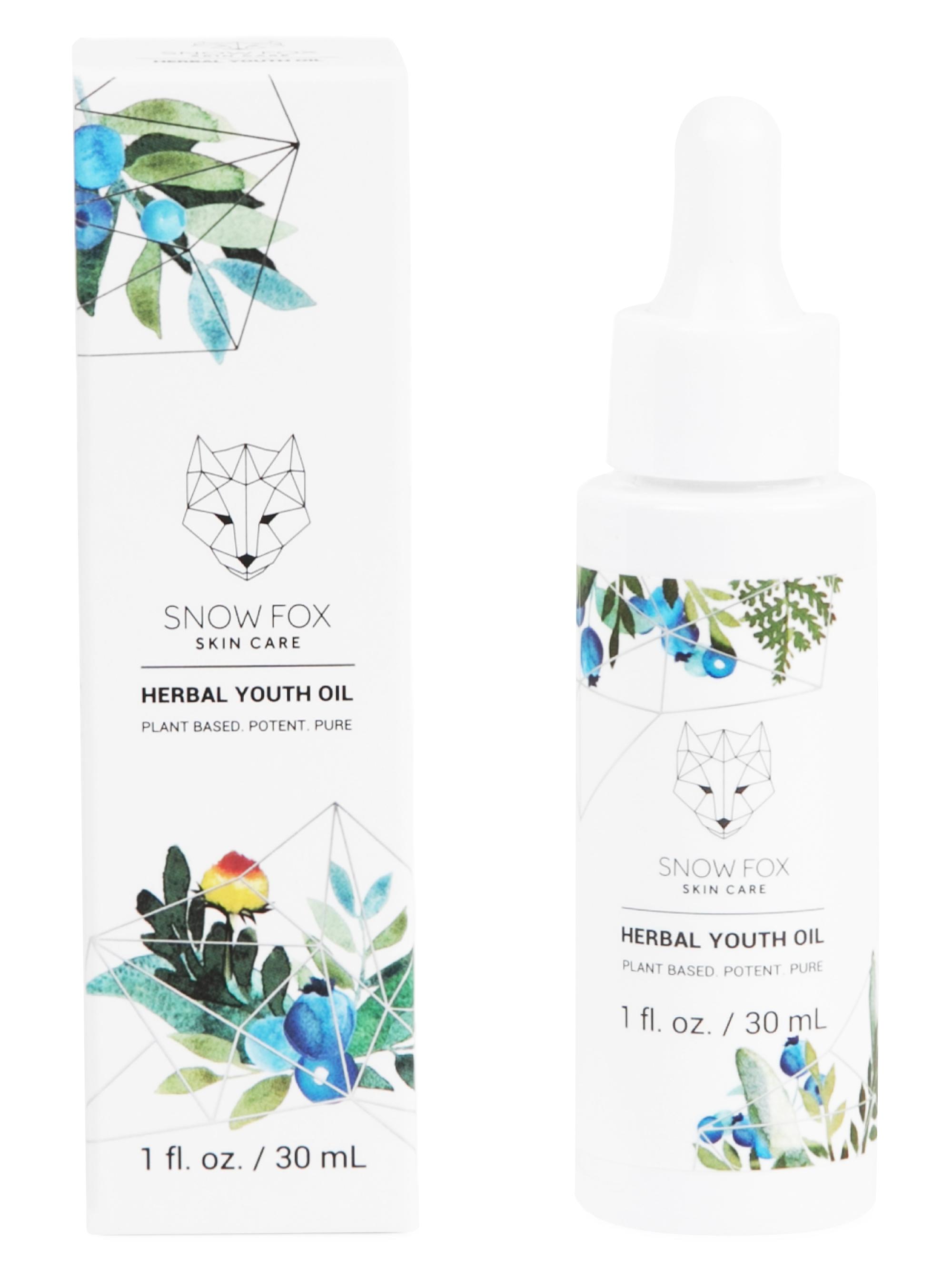 Snow Fox Skincare Women's Herbal Youth Oil