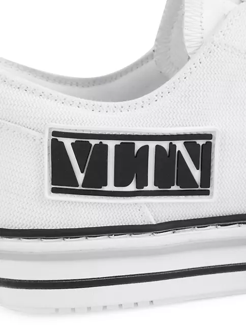 Shop Valentino Garavani Giggies VLTN Low-Top Sneakers